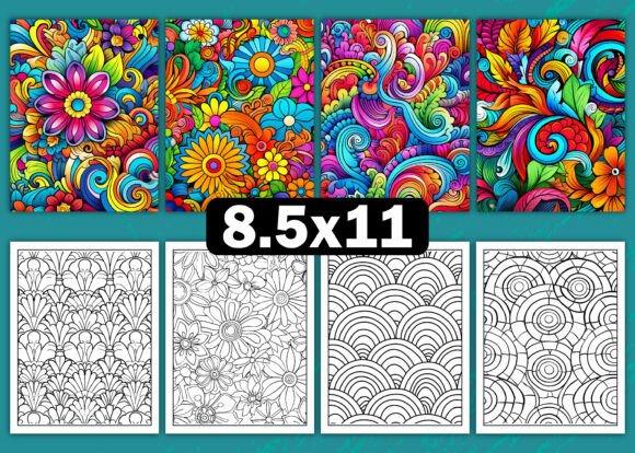 380 Mindfulness Patterns Coloring Pages