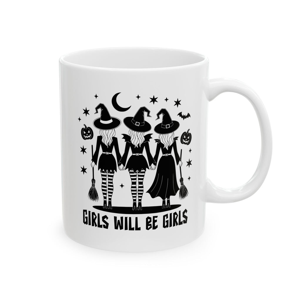 Spooky Halloween Ceramic Mug - Witchcraft Lovers, Fall Decor, Gift Idea