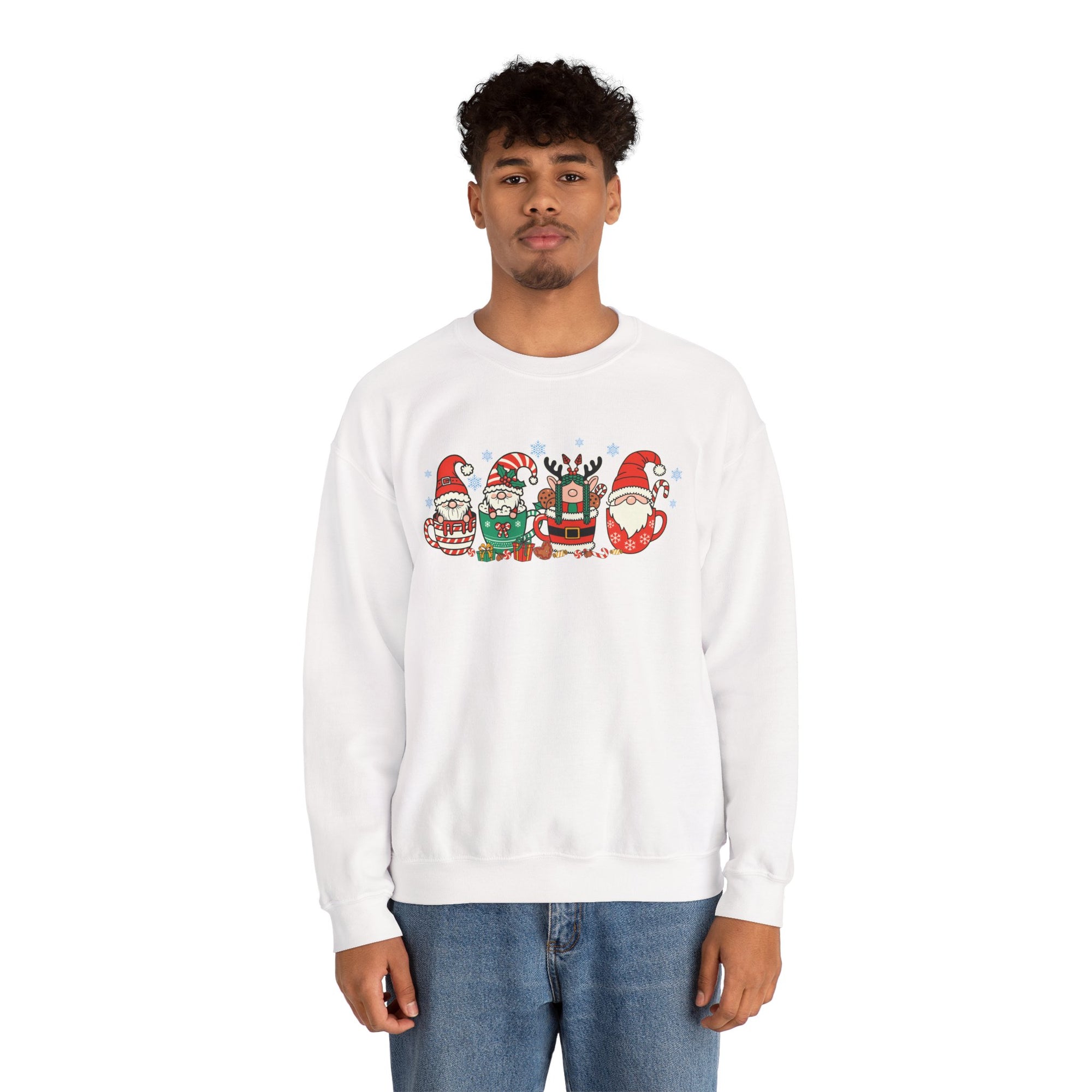 Festive Santa Crewneck Sweatshirt