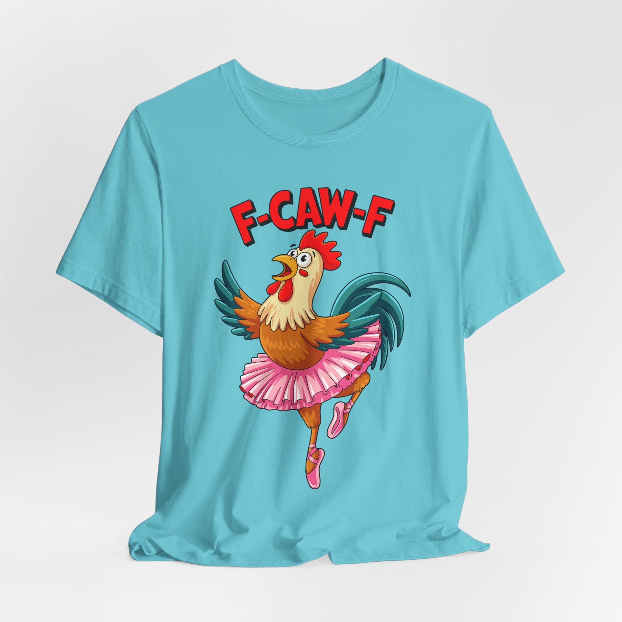 F-CAW-F Ballerina Rooster Tee