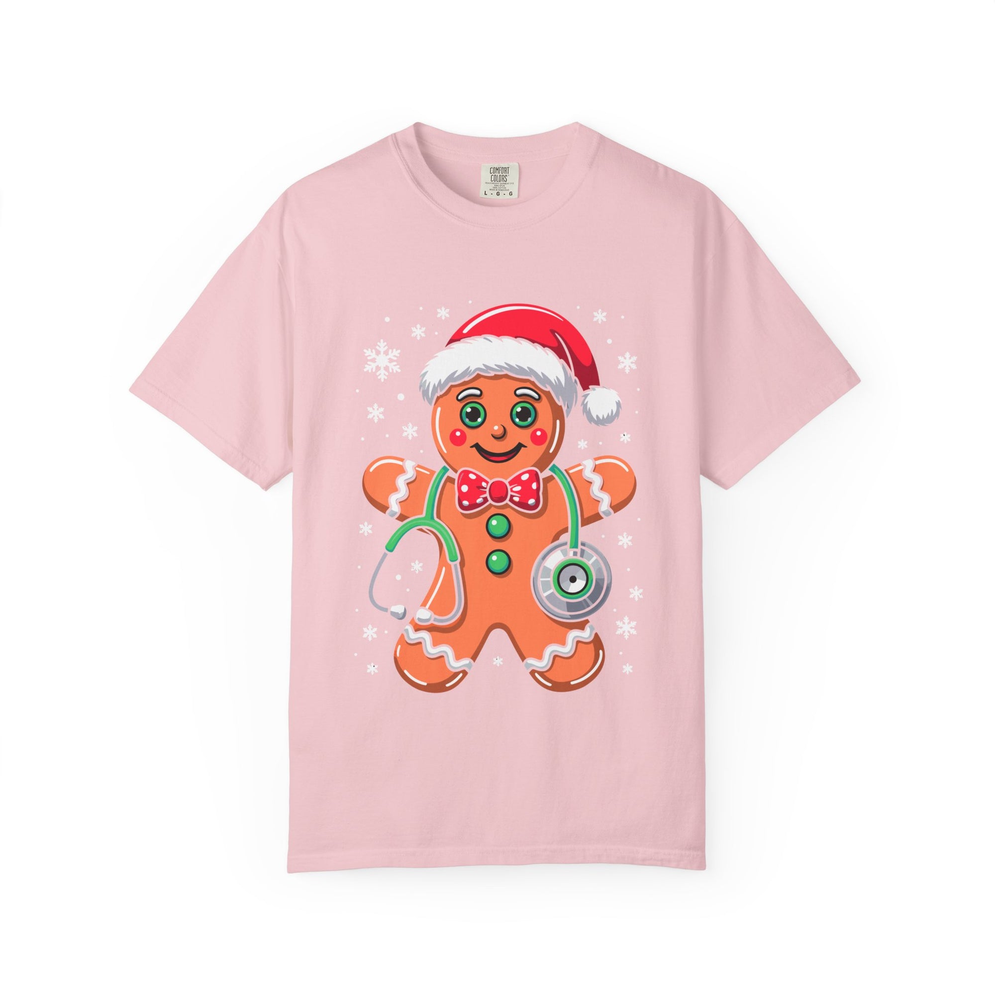 Gingerbread Holiday T-shirt, Festive Tee, Christmas Shirt