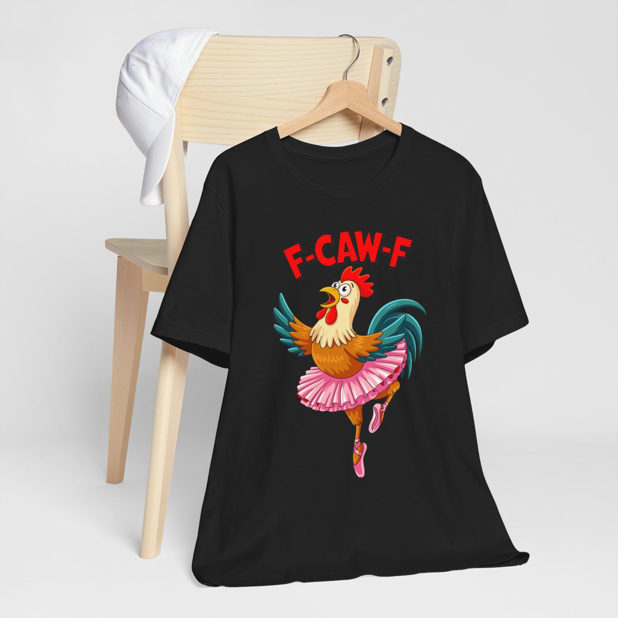 F-CAW-F Ballerina Rooster Tee