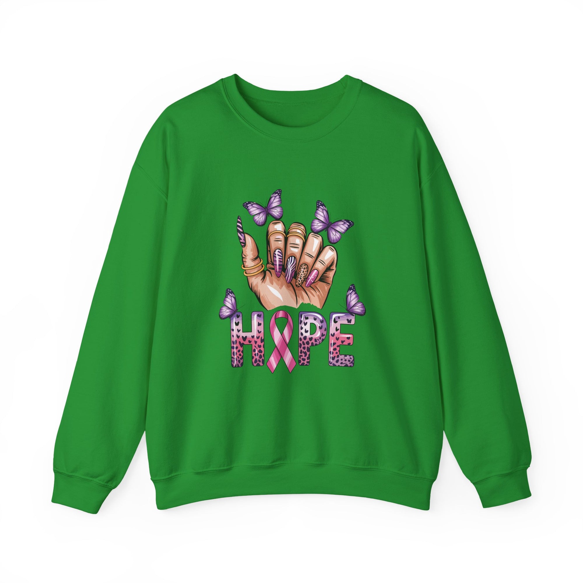 Hope Butterfly Crewneck Sweatshirt