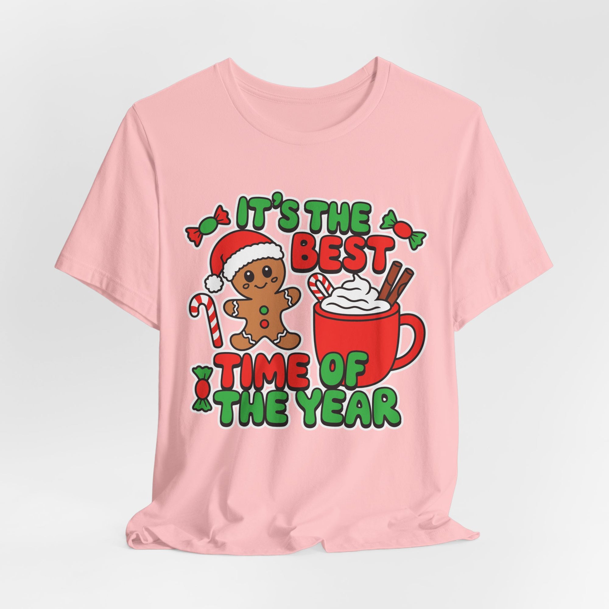 Holiday Cheer Tee - Unisex Jersey Short Sleeve Tee, Christmas Winter Celebration Shirt