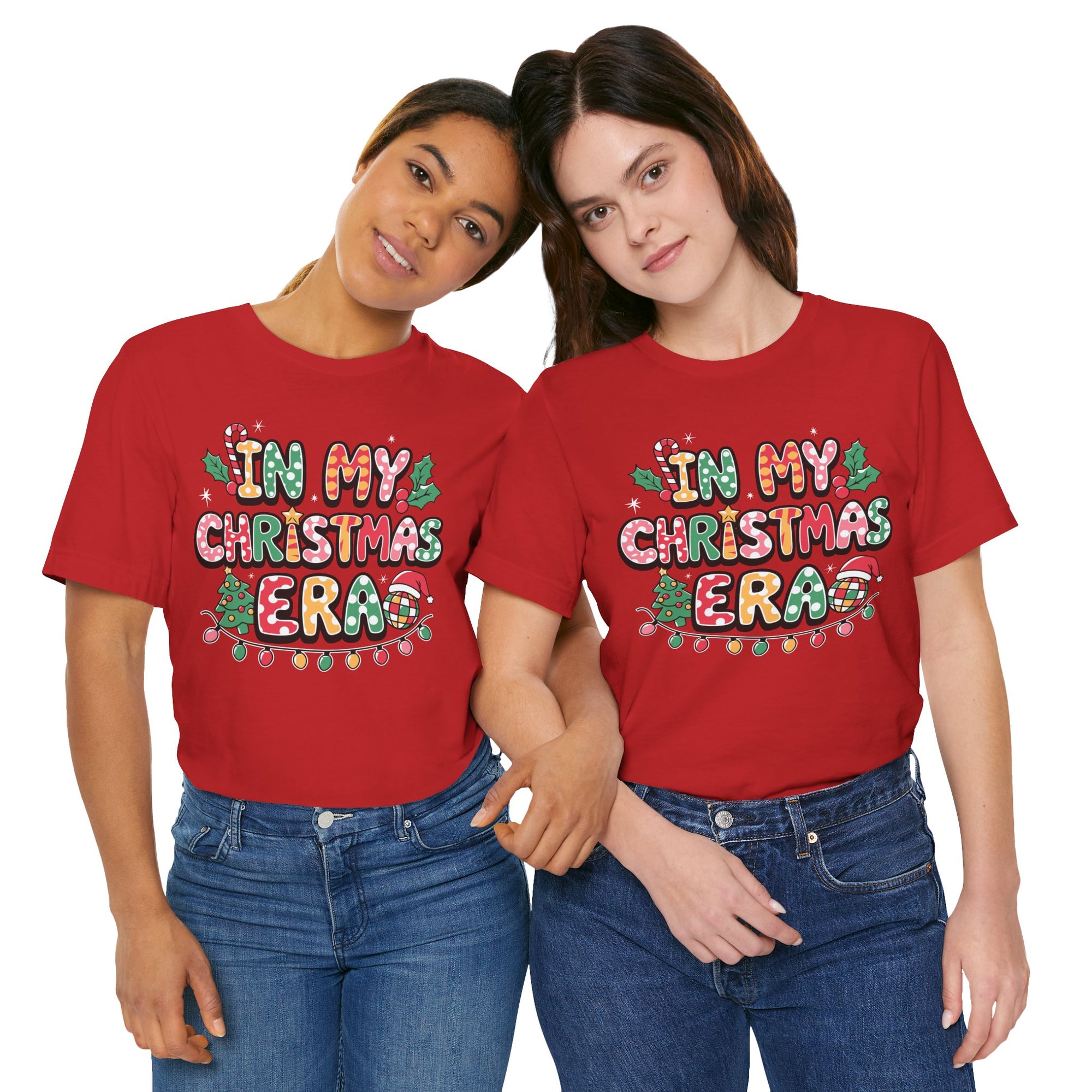 Festive Christmas Tee, Holiday Shirt, Unisex Christmas T-Shirt, Gift for Him/Her, Cozy Christmas Apparel, Merry and Bright Top