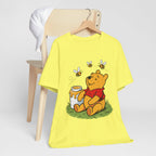 Cute Honey Bear Graphic Cozy Bee Lovers Unisex Shirt