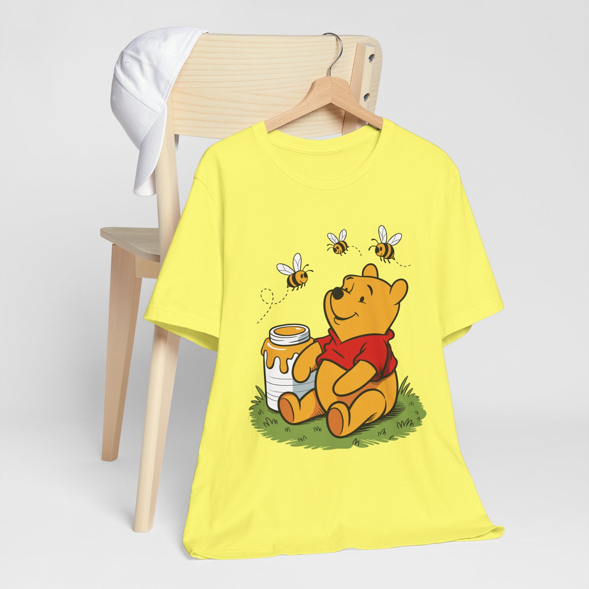 Cute Honey Bear Graphic Cozy Bee Lovers Unisex Shirt