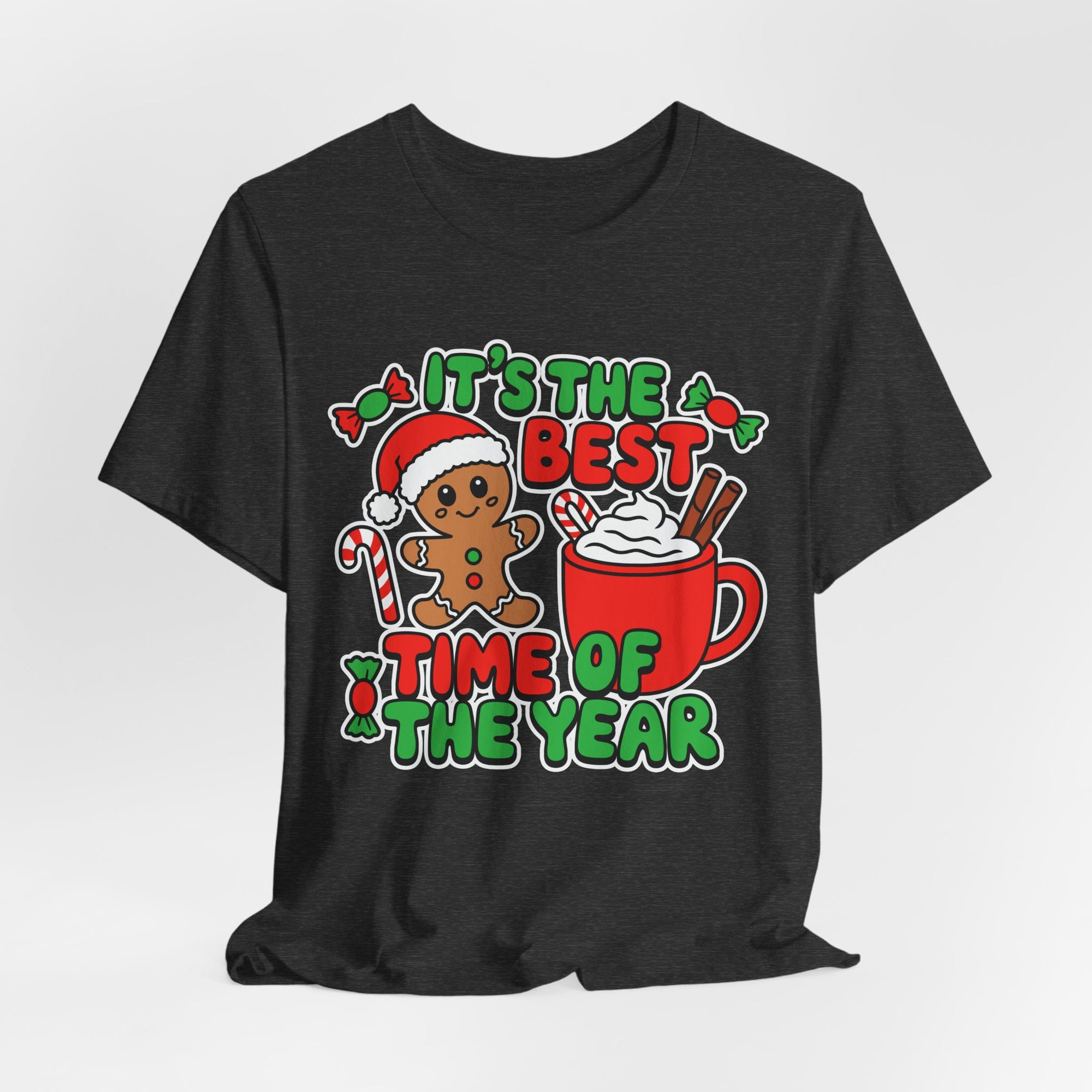 Holiday Cheer Tee - Unisex Jersey Short Sleeve Tee, Christmas Winter Celebration Shirt