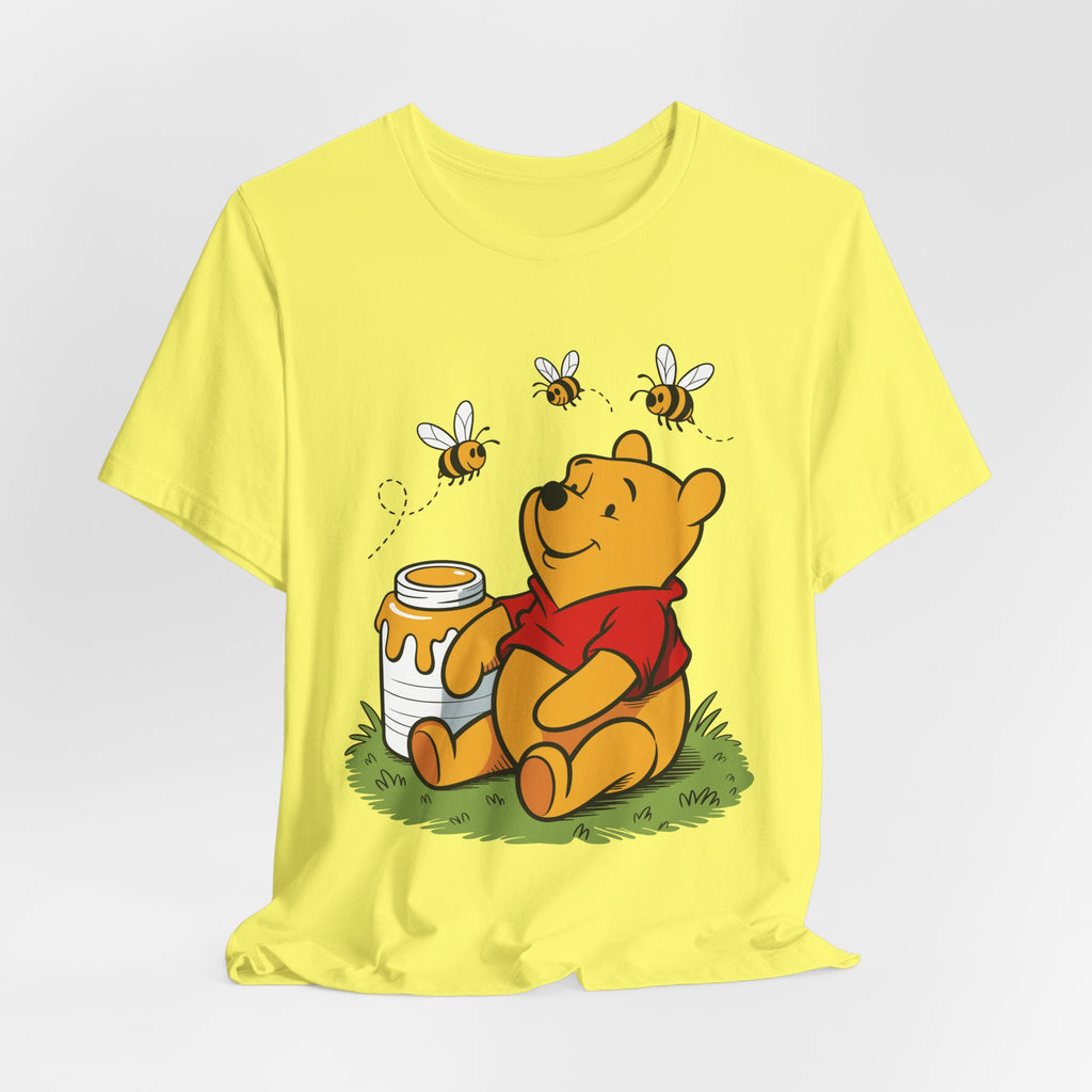 Cute Honey Bear Graphic Cozy Bee Lovers Unisex Shirt