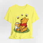 Cute Honey Bear Graphic Cozy Bee Lovers Unisex Shirt