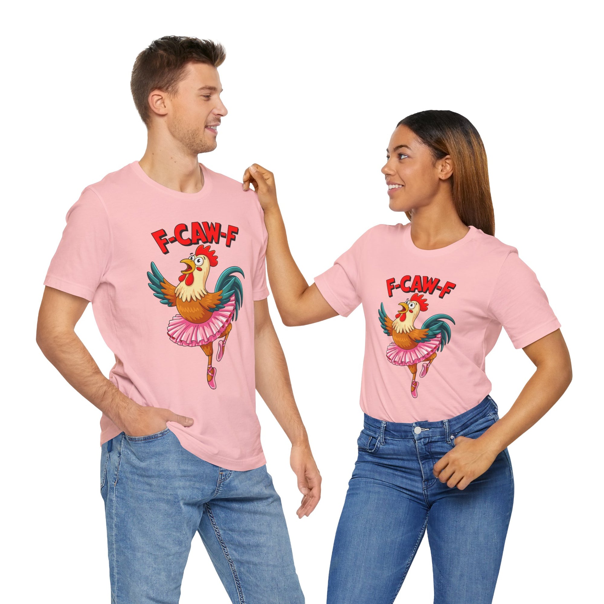 F-CAW-F Ballerina Rooster Tee
