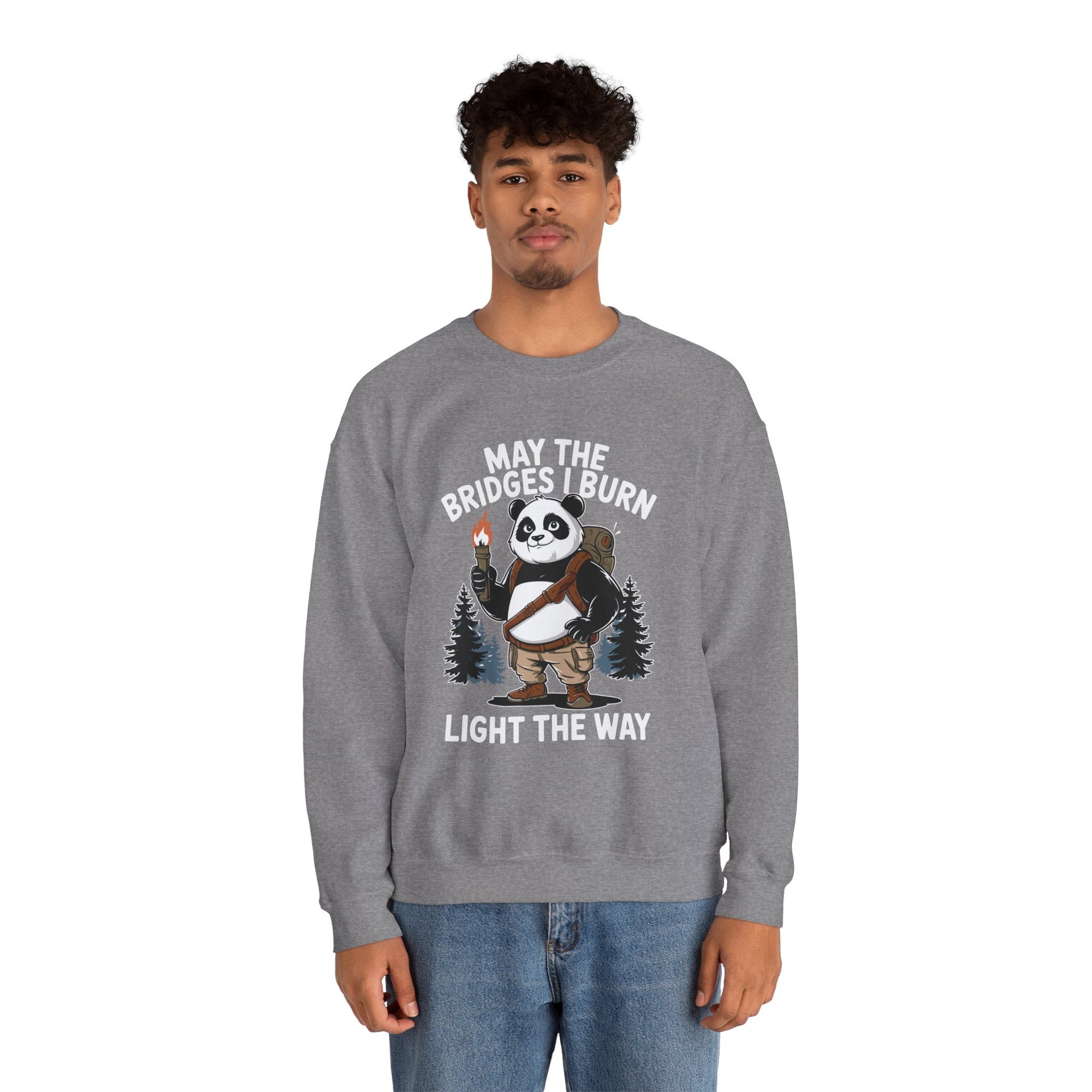 Adventure Panda Crewneck Sweatshirt
