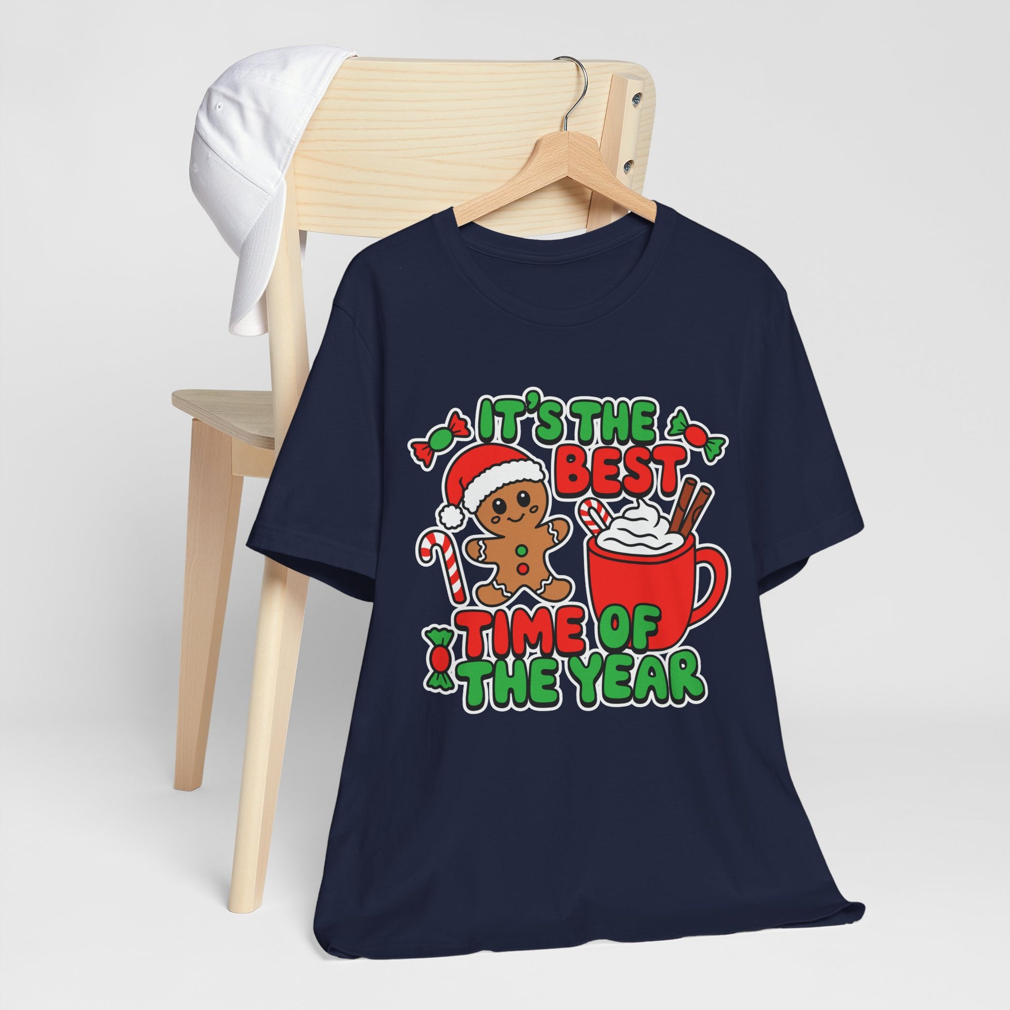 Holiday Cheer Tee - Unisex Jersey Short Sleeve Tee, Christmas Winter Celebration Shirt