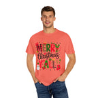Merry Christmas Y'all T-shirt, Unisex Holiday Tee