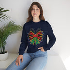 Holiday Reindeer Bow Sweatshirt