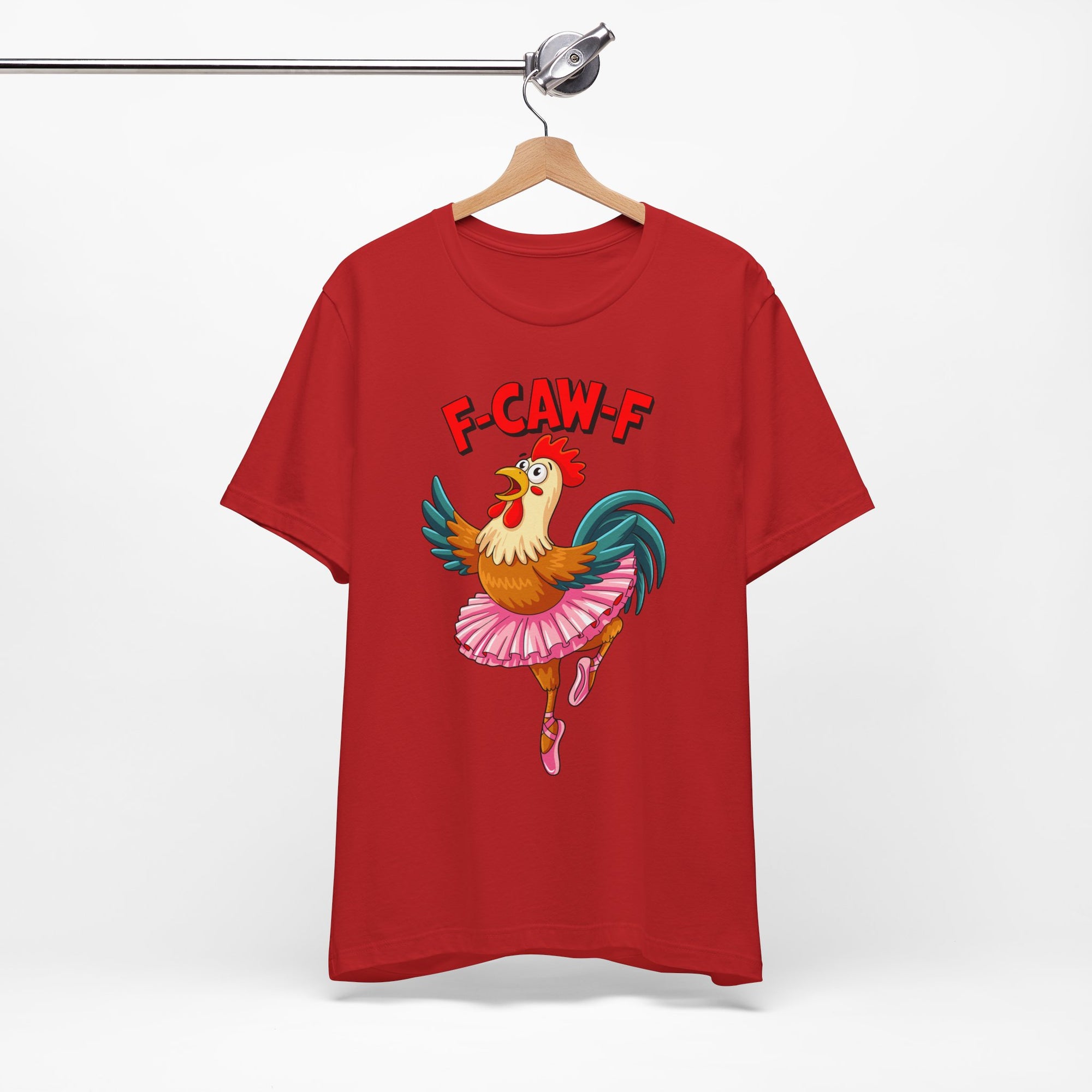 F-CAW-F Ballerina Rooster Tee