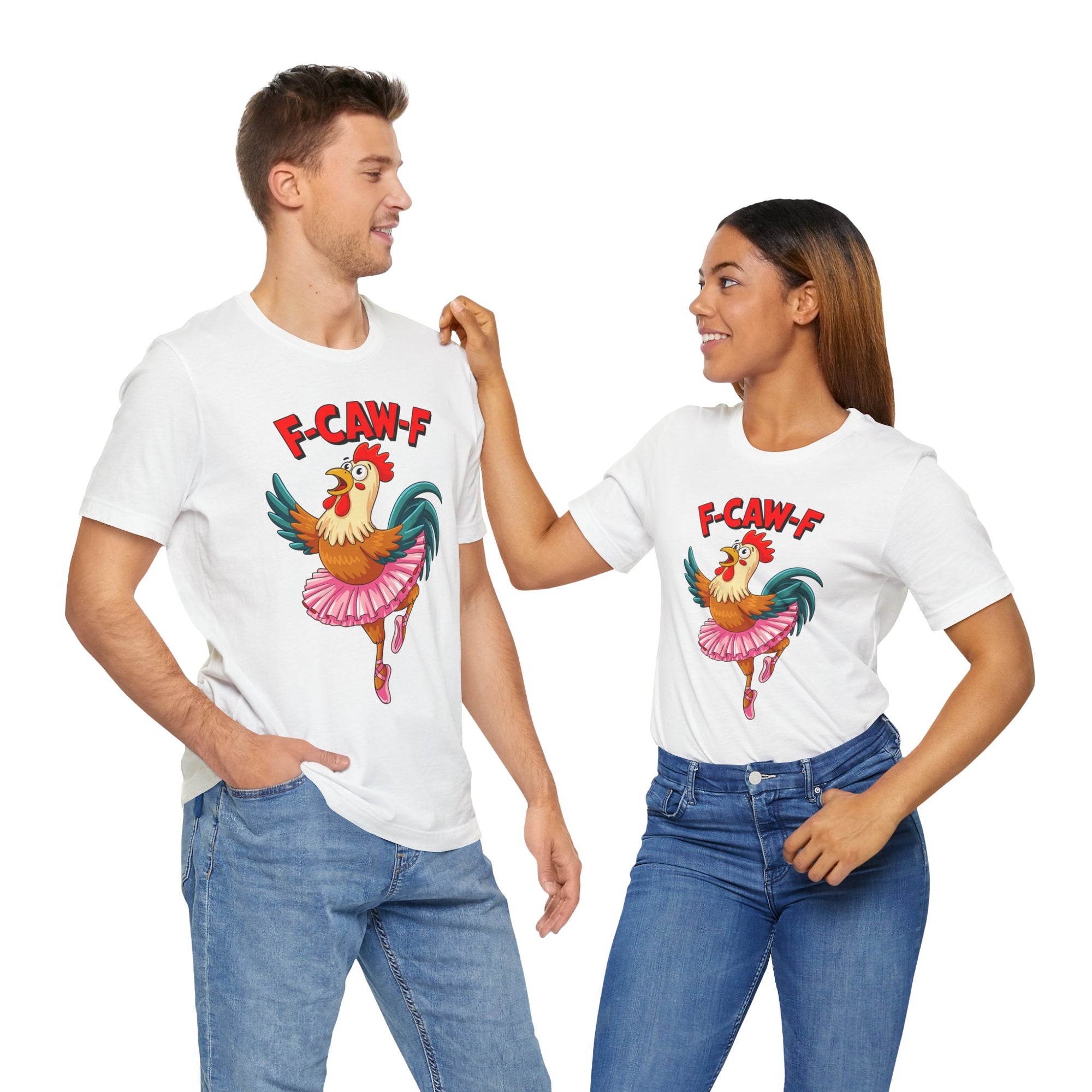 F-CAW-F Ballerina Rooster Tee