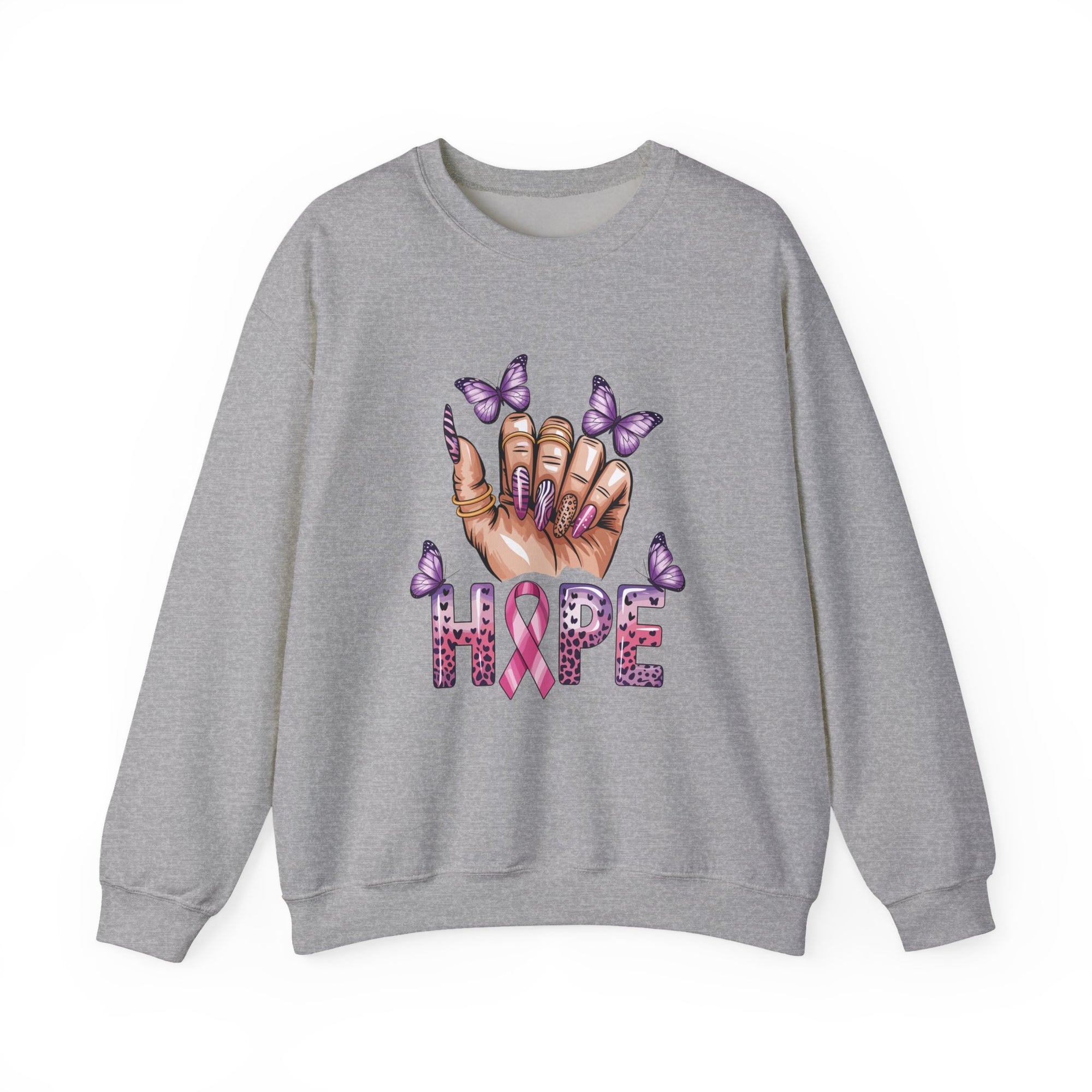 Hope Butterfly Crewneck Sweatshirt