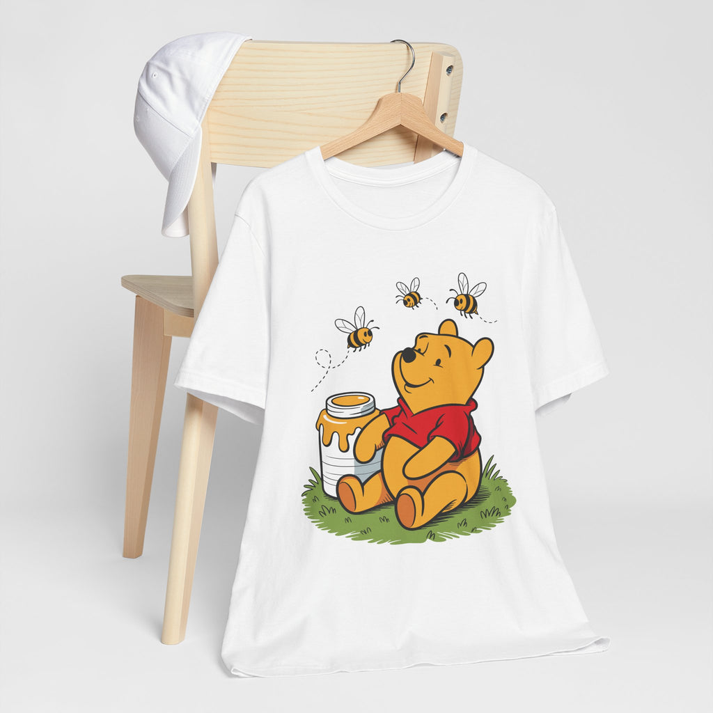 Cute Honey Bear Graphic Cozy Bee Lovers Unisex Shirt
