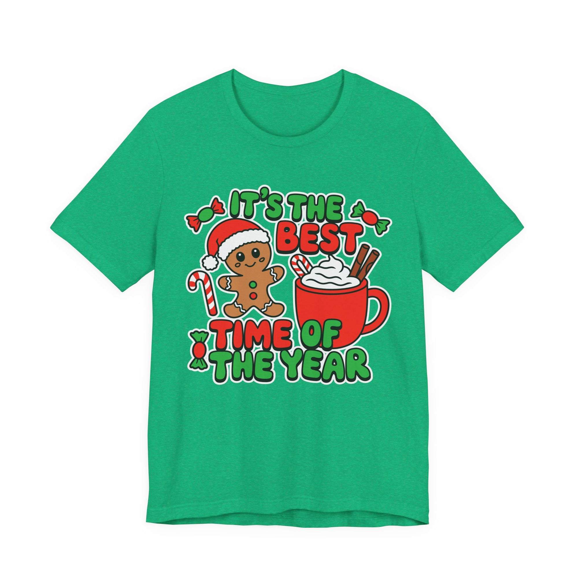 Holiday Cheer Tee - Unisex Jersey Short Sleeve Tee, Christmas Winter Celebration Shirt