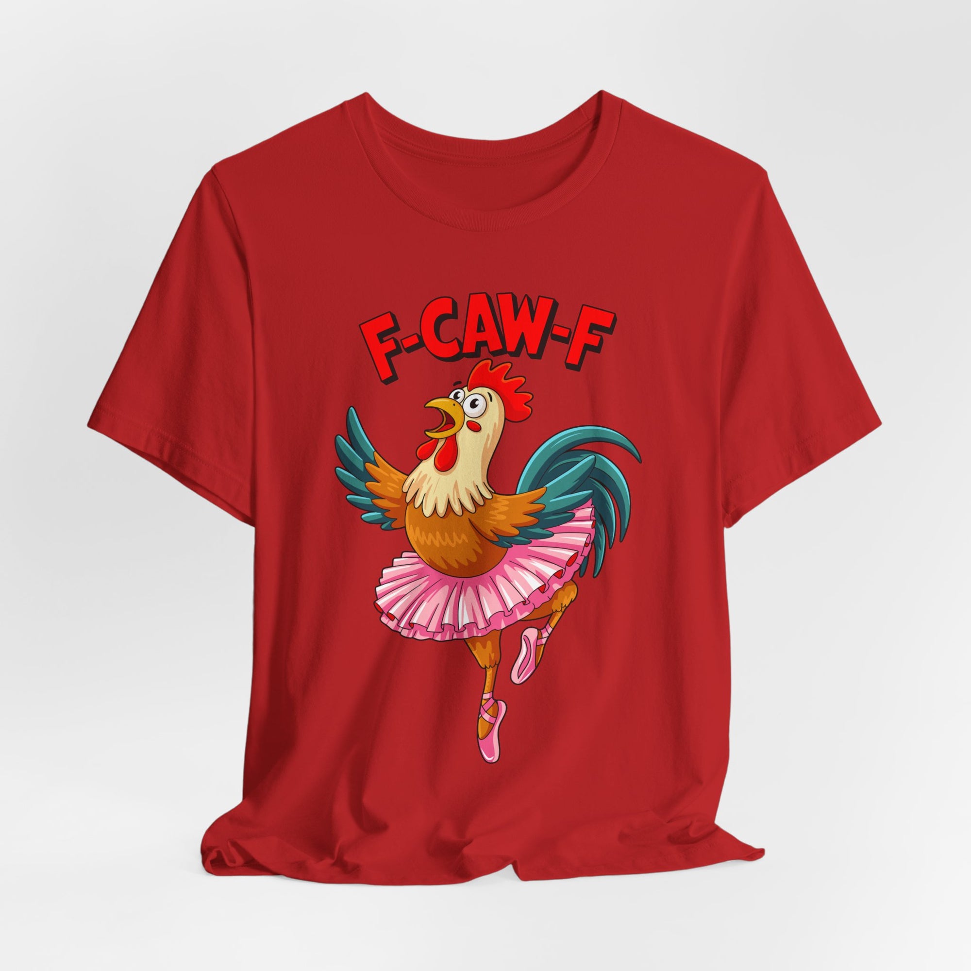 F-CAW-F Ballerina Rooster Tee