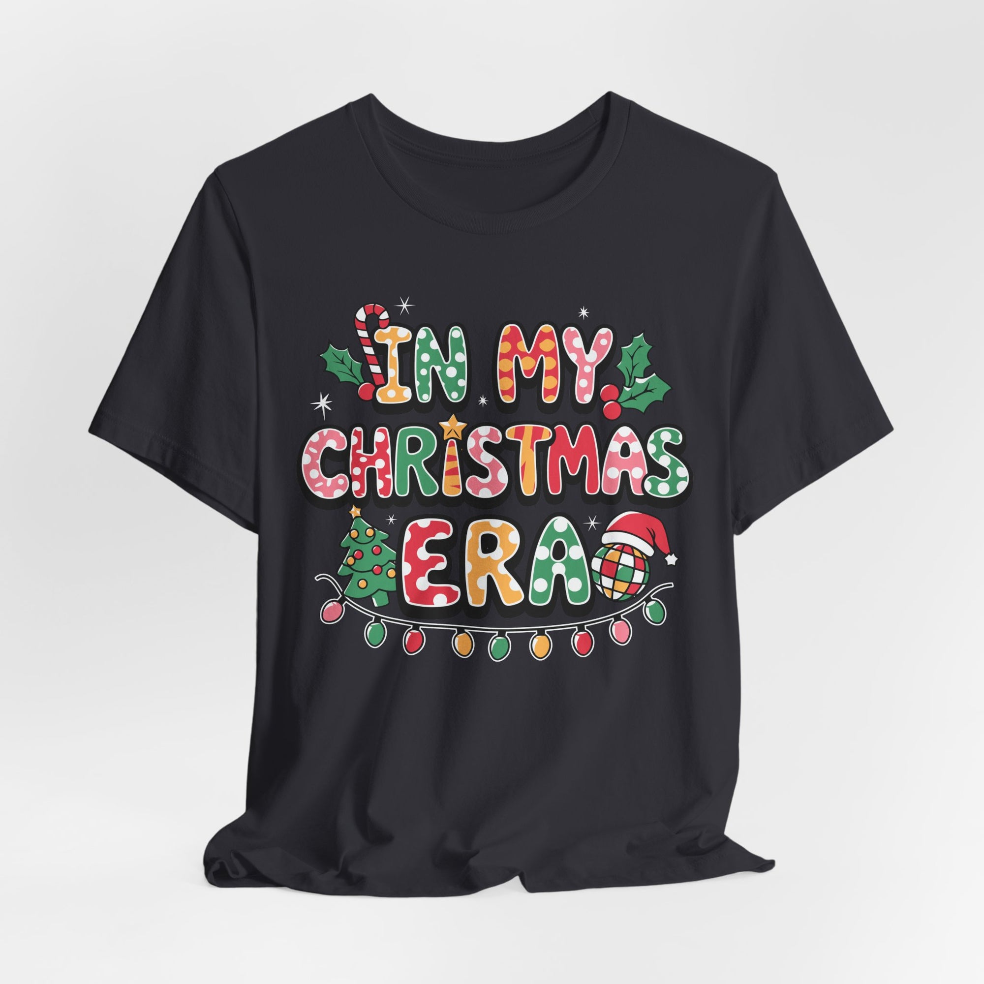 Festive Christmas Tee, Holiday Shirt, Unisex Christmas T-Shirt, Gift for Him/Her, Cozy Christmas Apparel, Merry and Bright Top