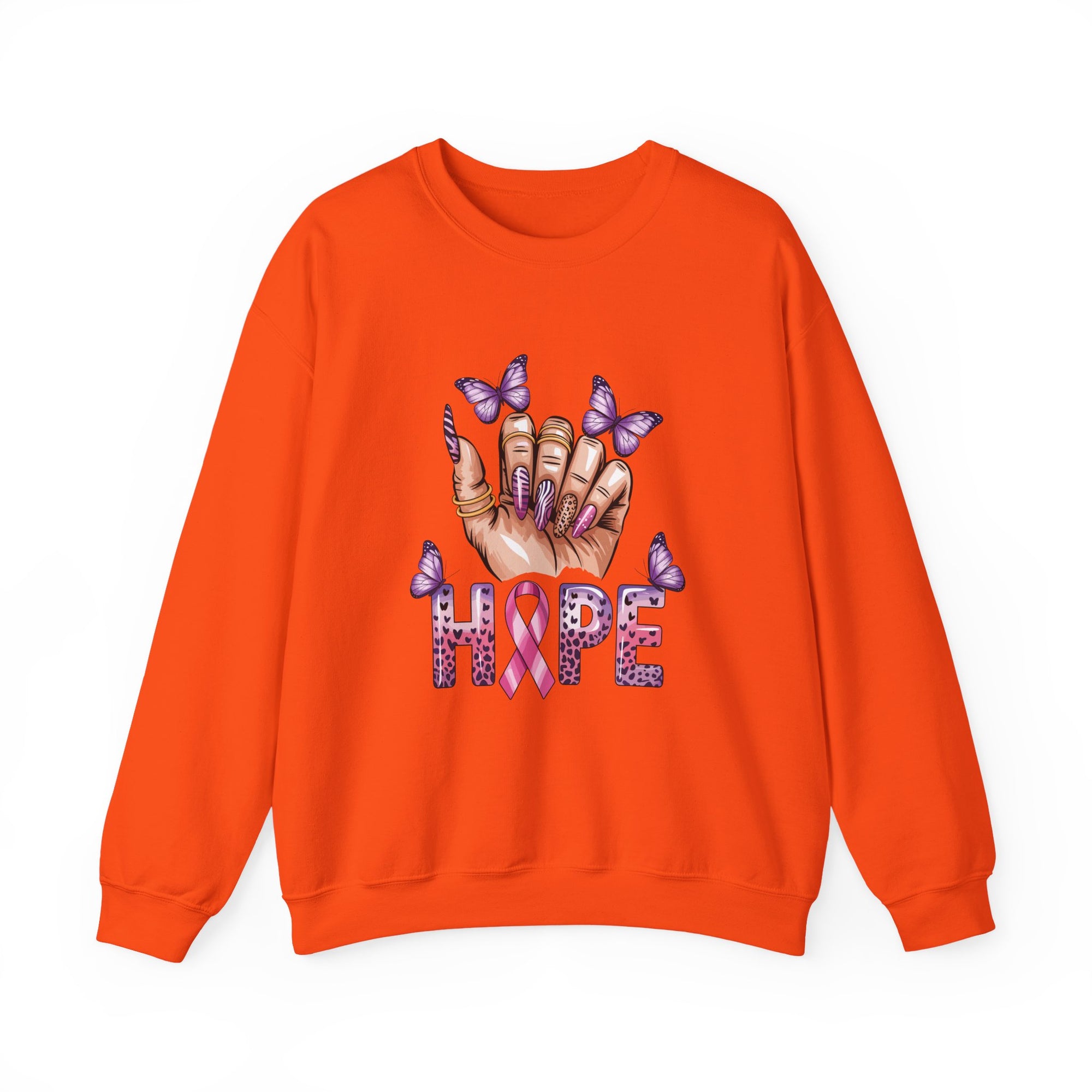 Hope Butterfly Crewneck Sweatshirt