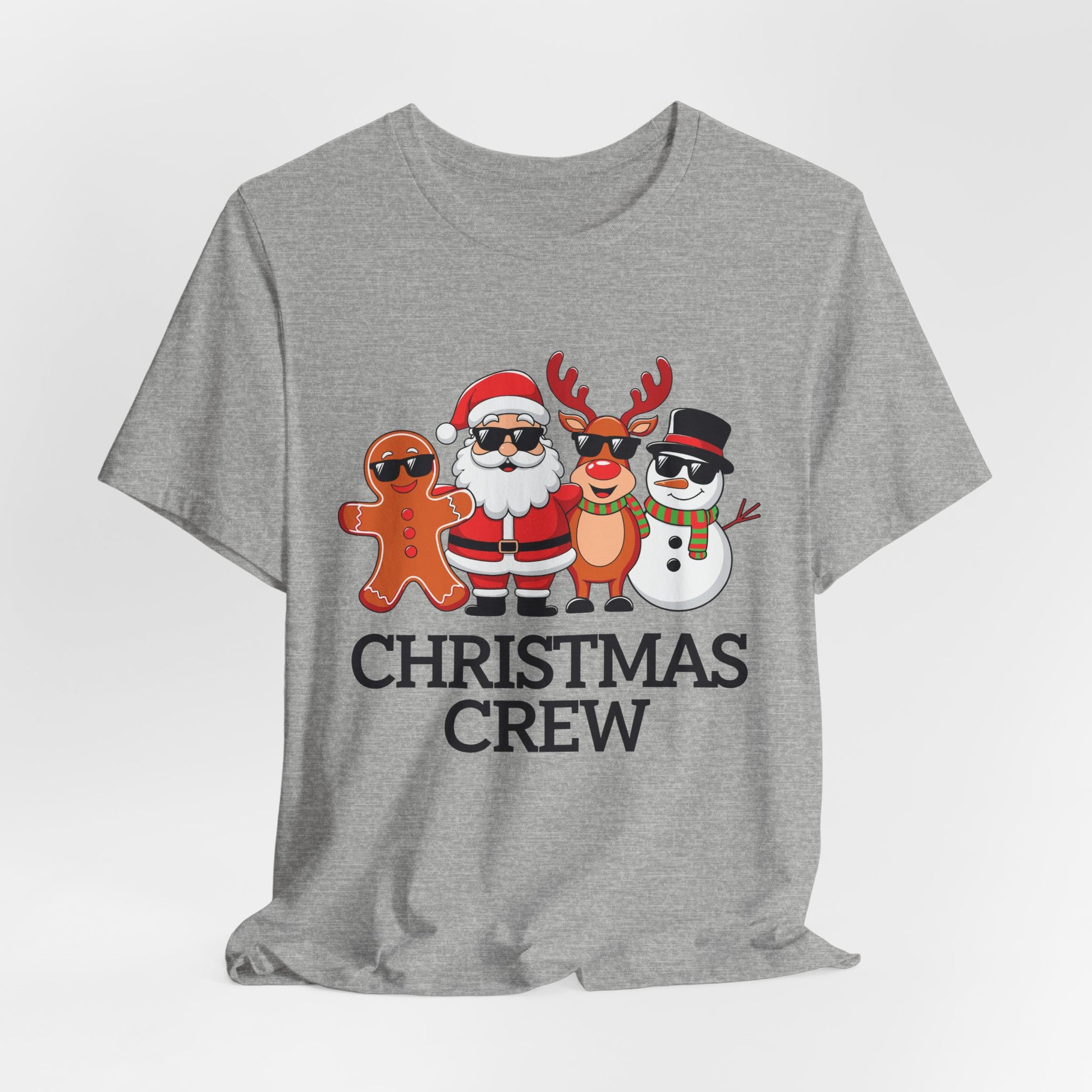 Christmas Crew Short Sleeve Tee - Holiday T-Shirt