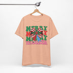 Merry Teacher T-Shirt | Cute Holiday Tee for Educators, Christmas Gift, Teacher Appreciation, Casual Wear, Festive Apparel