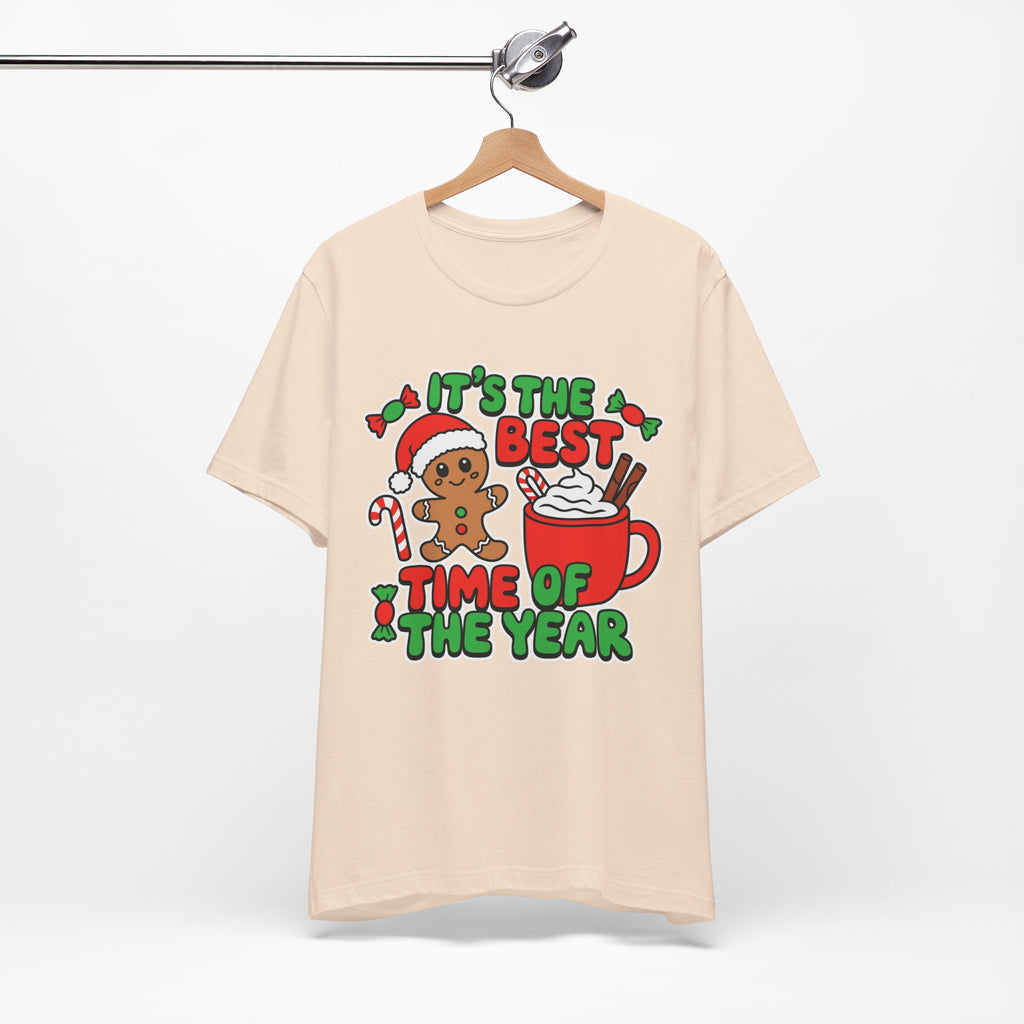 Holiday Cheer Tee - Unisex Jersey Short Sleeve Tee, Christmas Winter Celebration Shirt