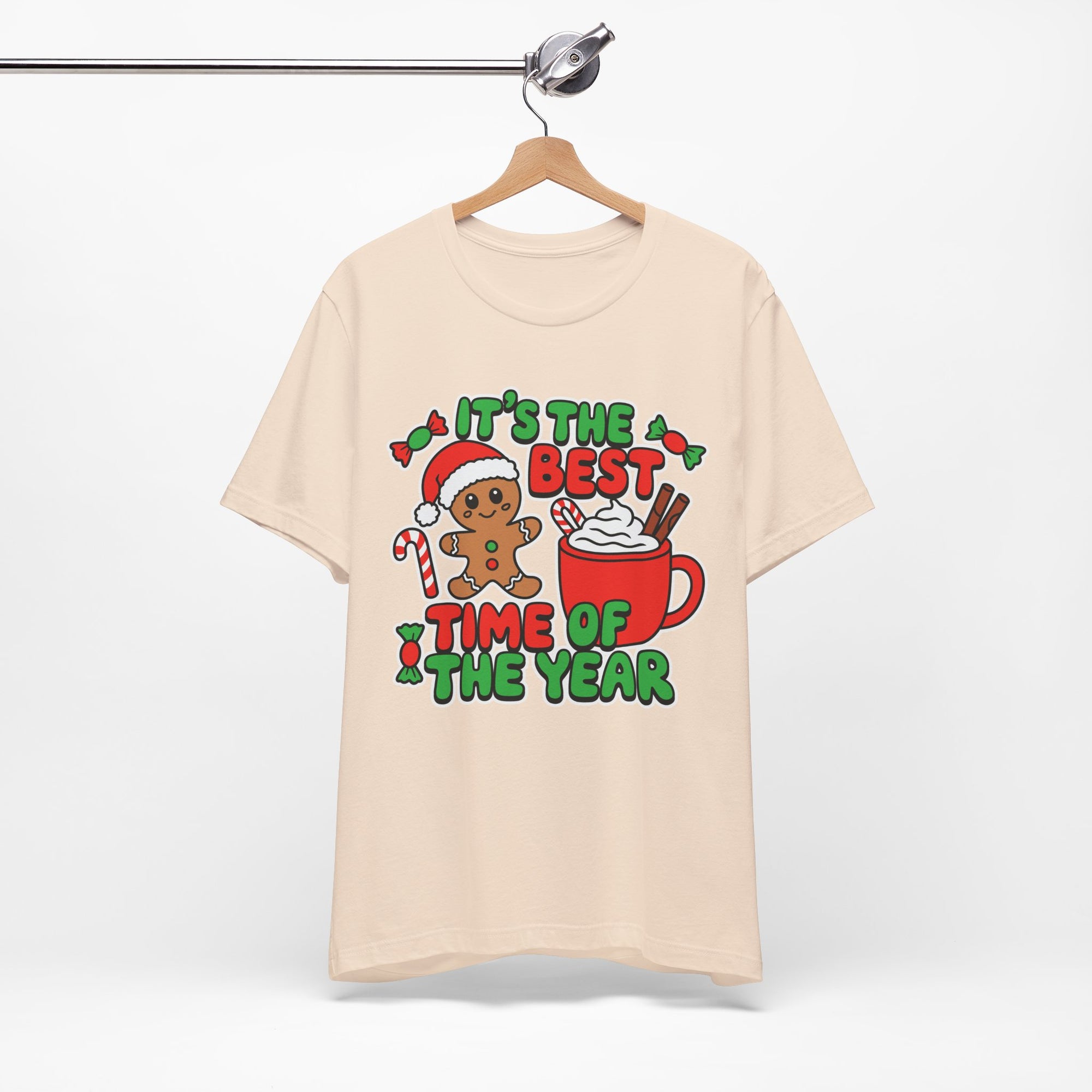 Holiday Cheer Tee - Unisex Jersey Short Sleeve Tee, Christmas Winter Celebration Shirt