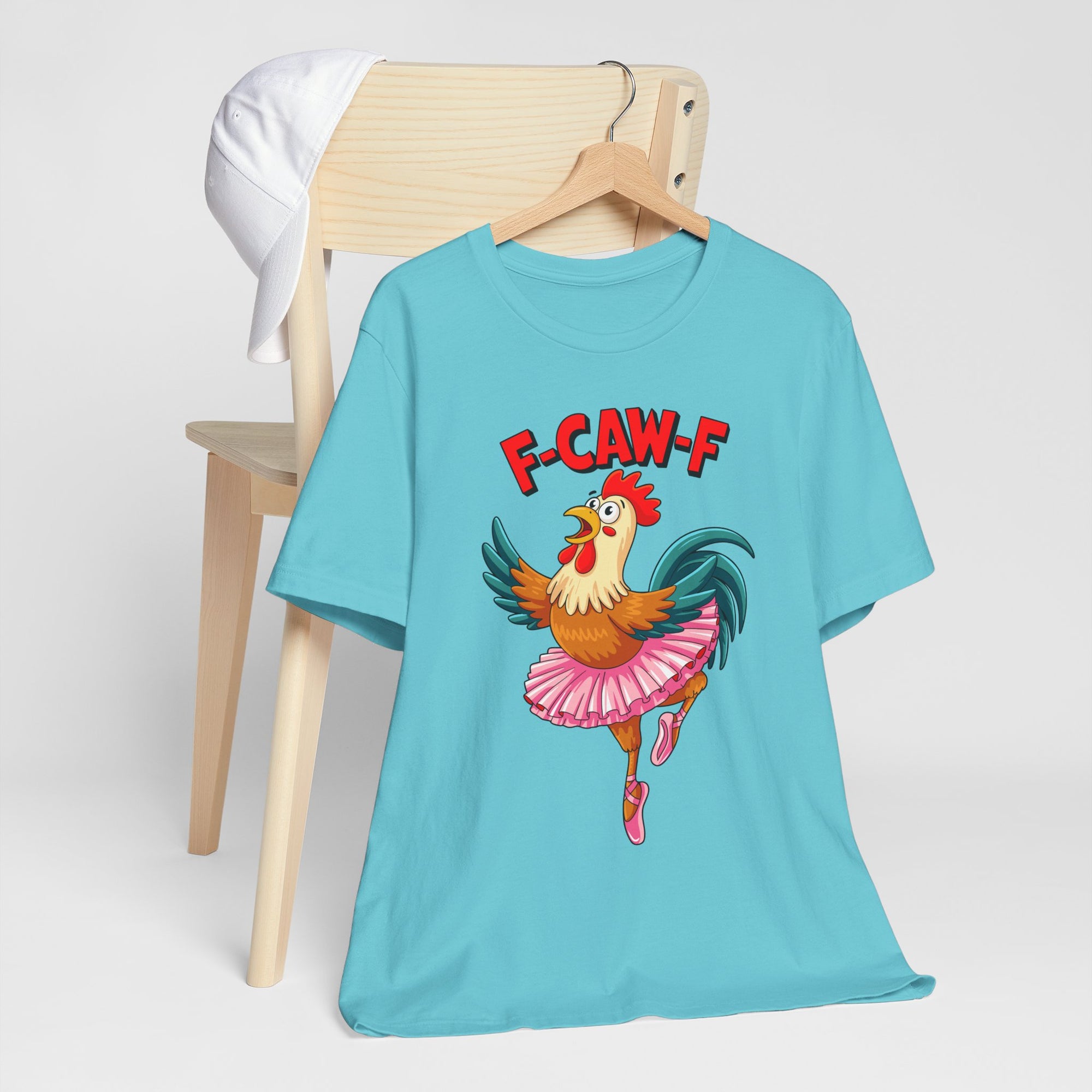 F-CAW-F Ballerina Rooster Tee