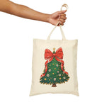 Christmas Tree Tote Bag – Festive Reusable Holiday Canvas Bag