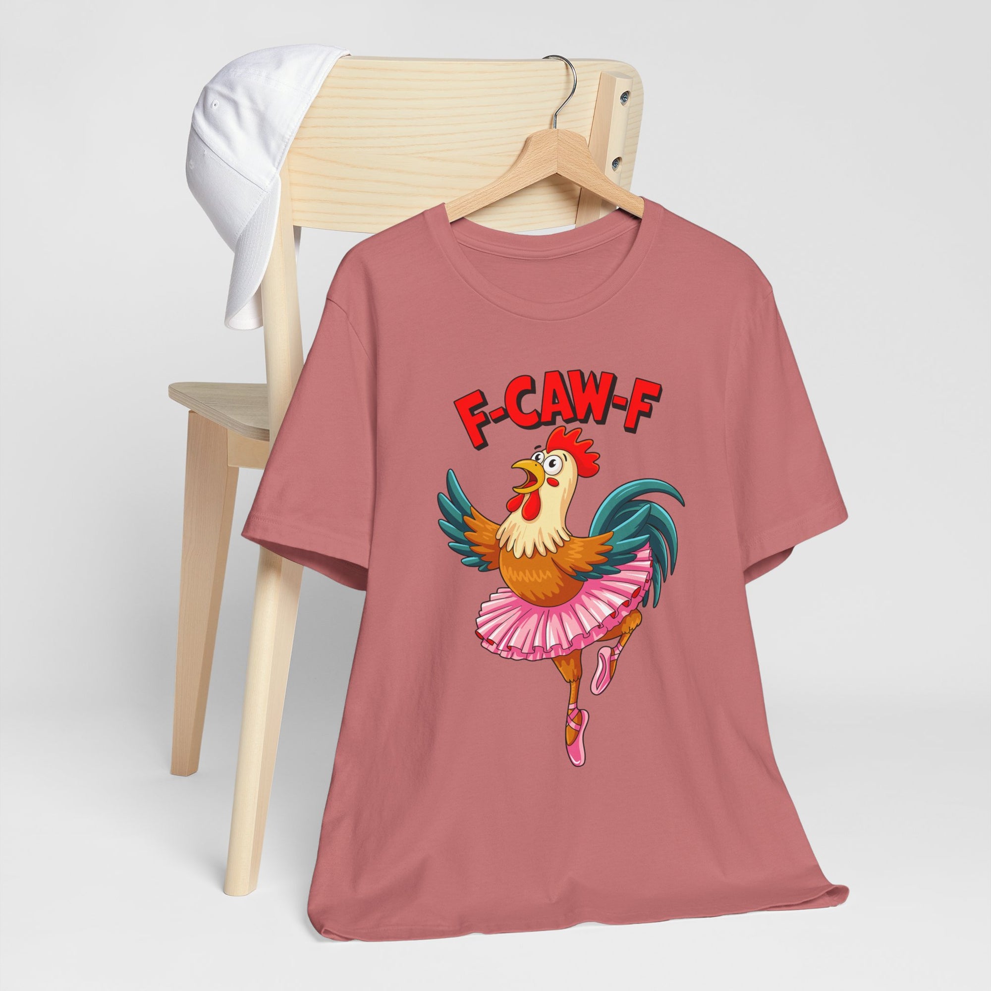 F-CAW-F Ballerina Rooster Tee