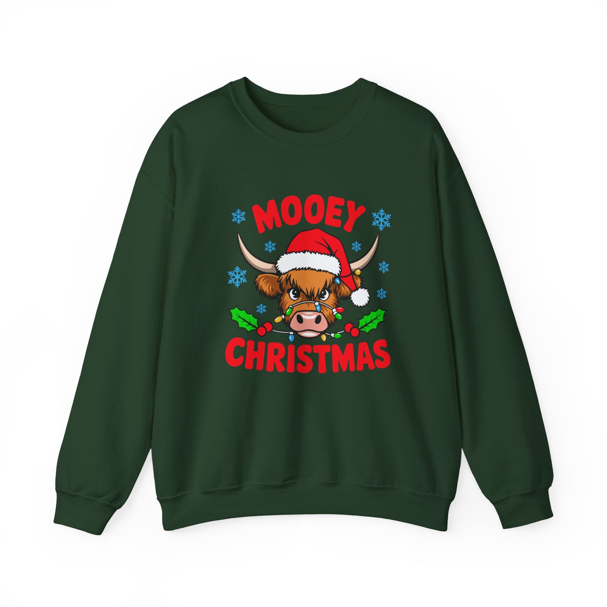 Mooey Christmas Crewneck Sweatshirt