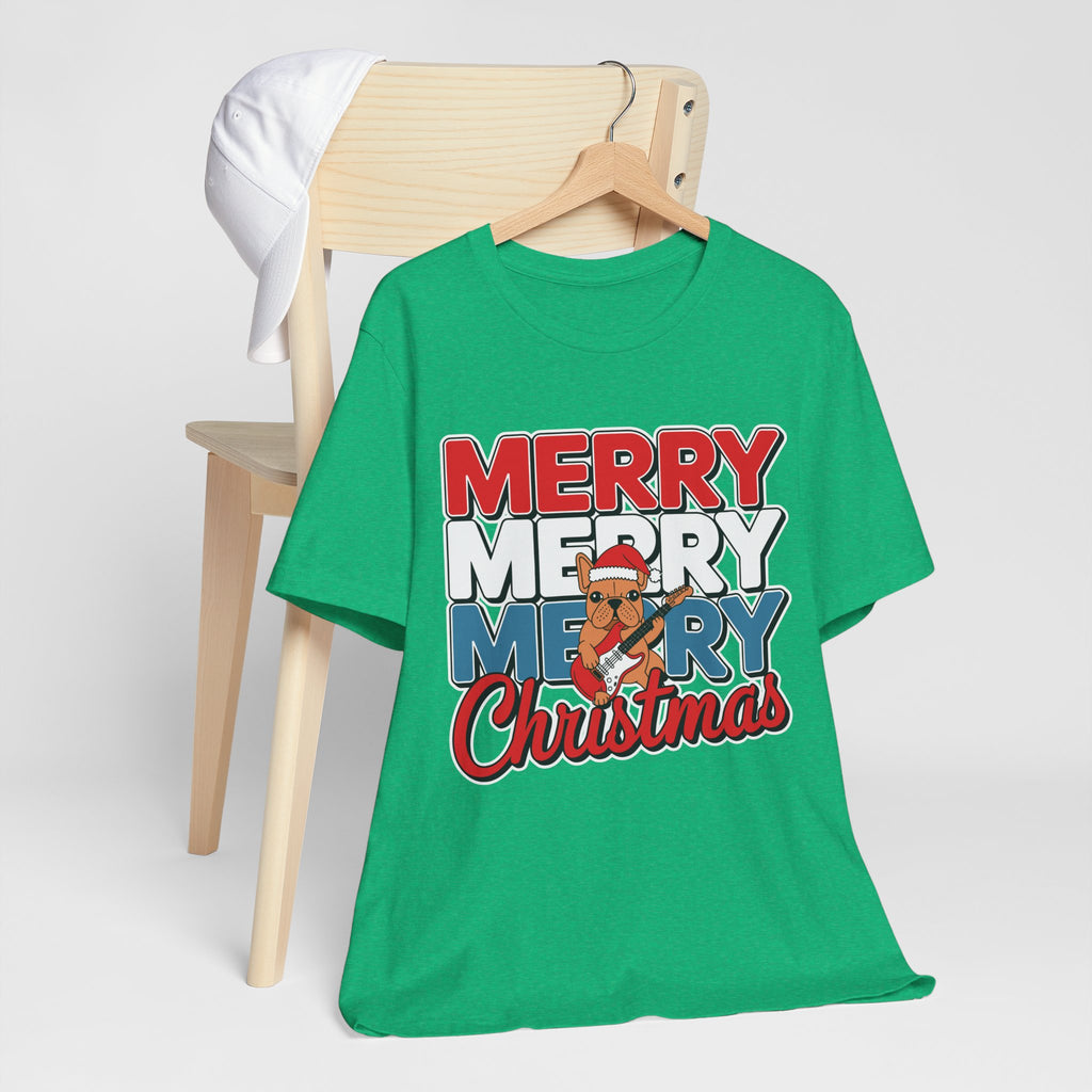 Merry Christmas Tee - Unisex Jersey Christmas Gift
