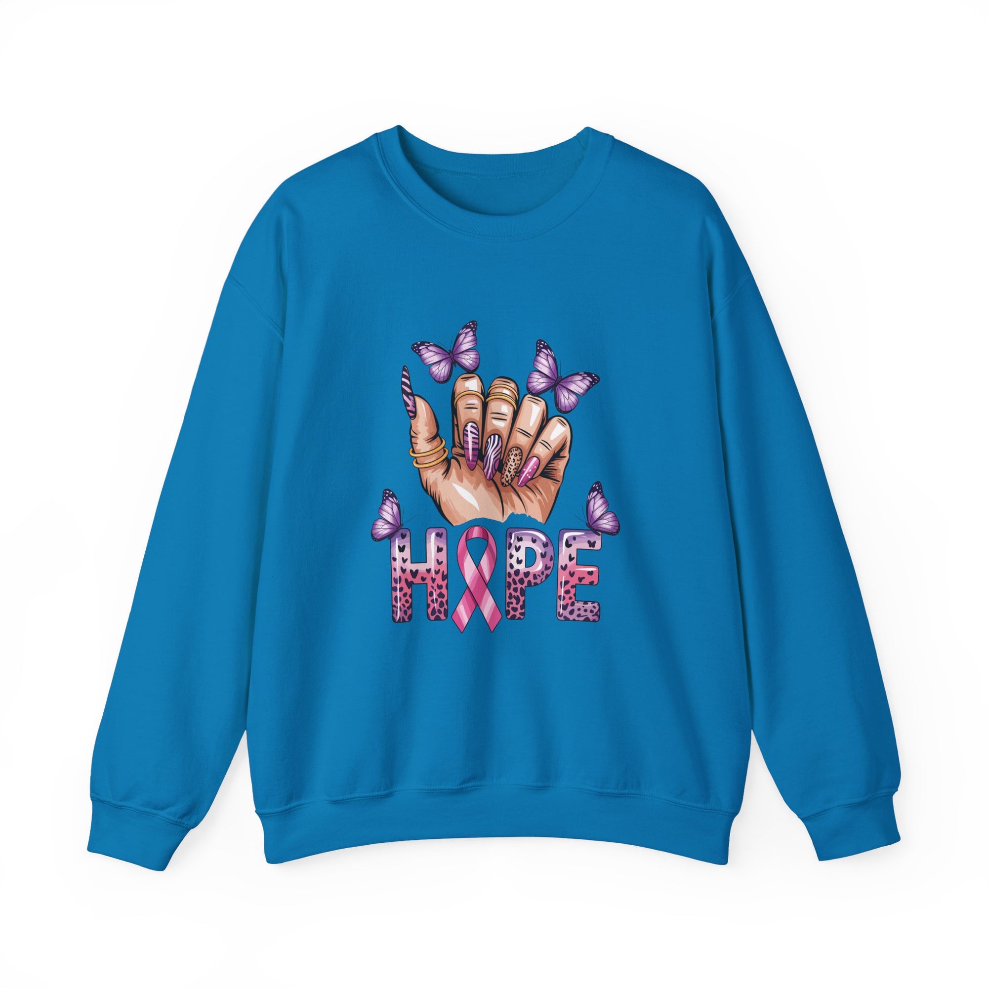 Hope Butterfly Crewneck Sweatshirt