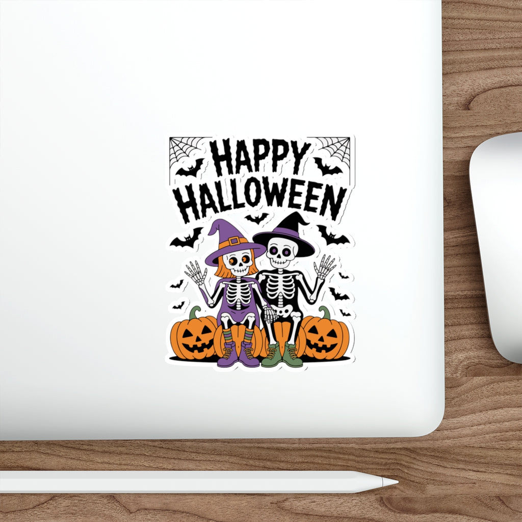 Halloween Die-Cut Stickers - Fun Decorative Stickers for Spooky Celebrations, Halloween Decor, Party Favors, Trick or Treat Supplies