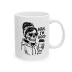 Funny Quote Ceramic Mug - Perfect Gift for Coffee Lovers, Home Office, Birthdays, Christmas