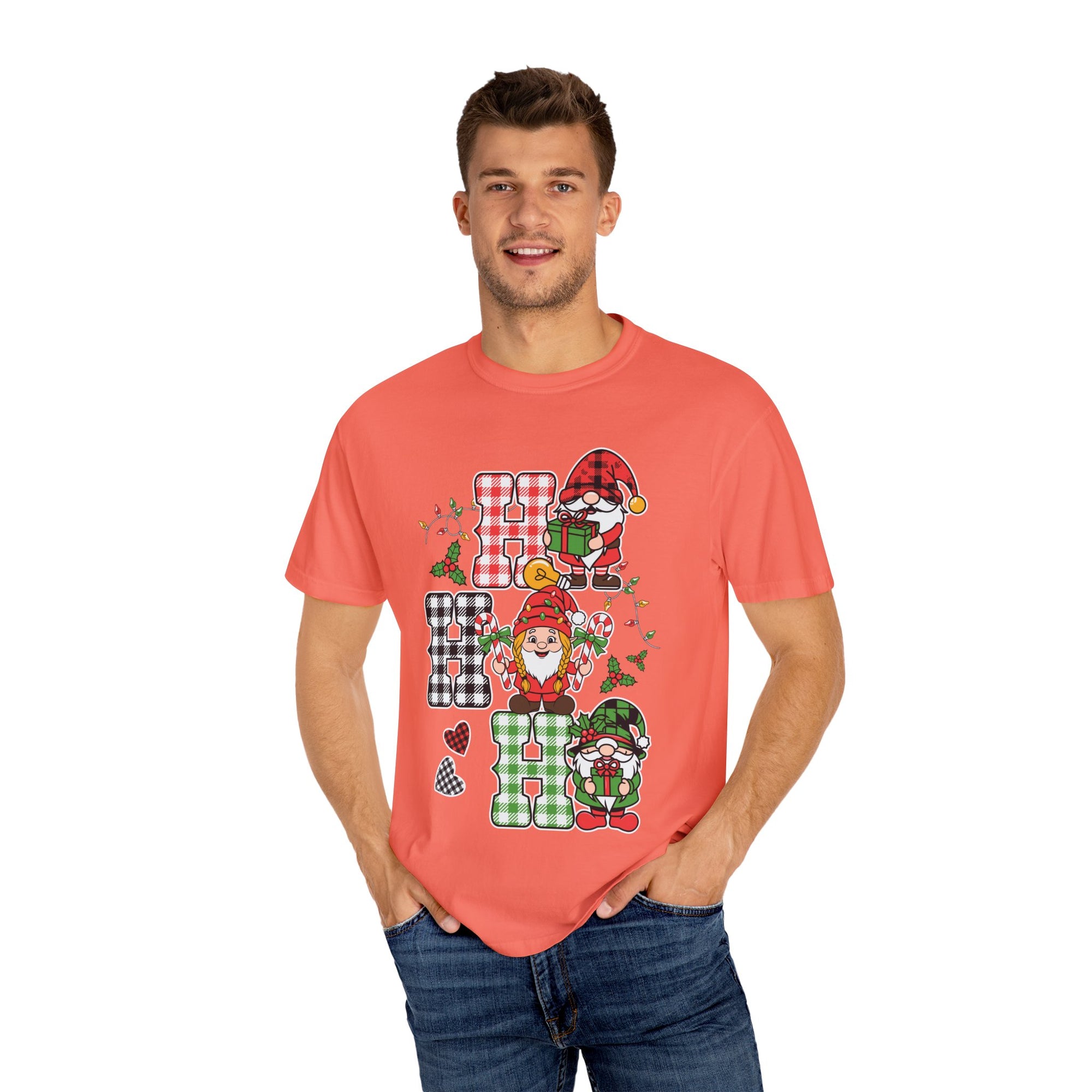 Holiday Fun Santa T-Shirt, Unisex Christmas Tee
