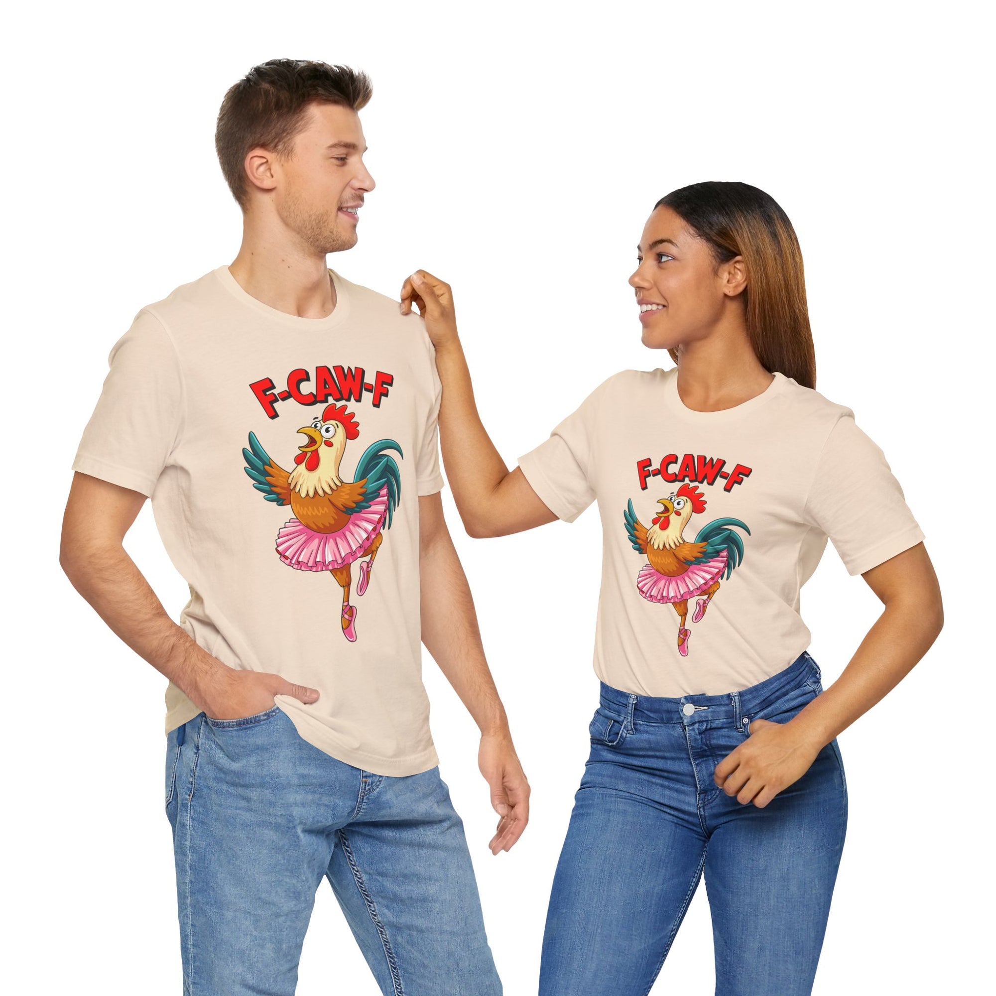 F-CAW-F Ballerina Rooster Tee