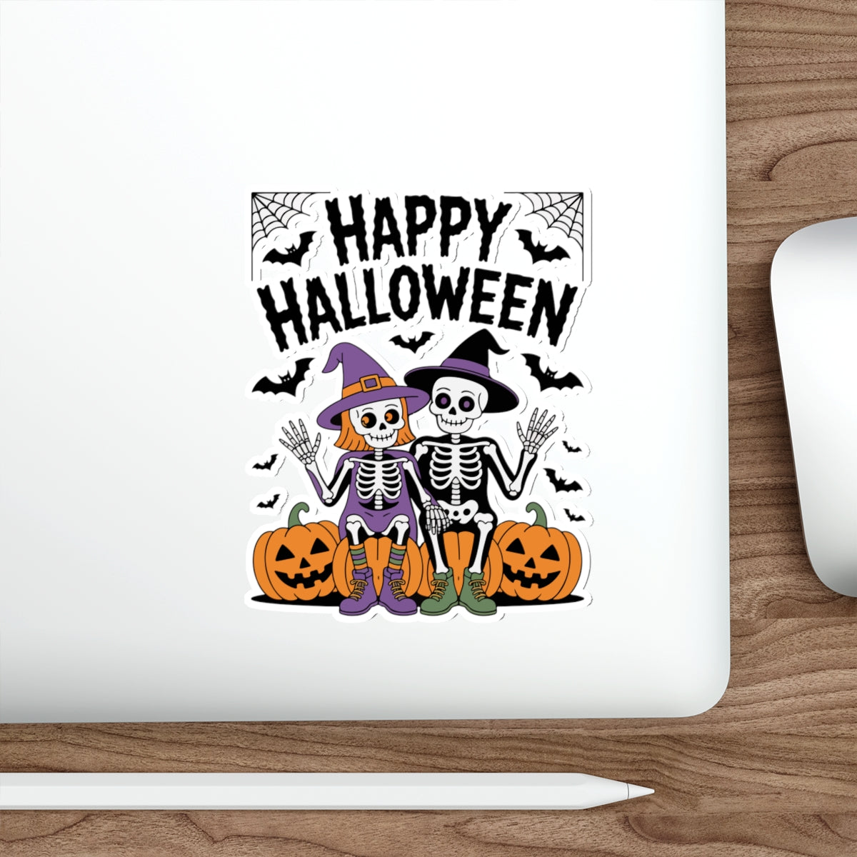 Halloween Die-Cut Stickers - Fun Decorative Stickers for Spooky Celebrations, Halloween Decor, Party Favors, Trick or Treat Supplies