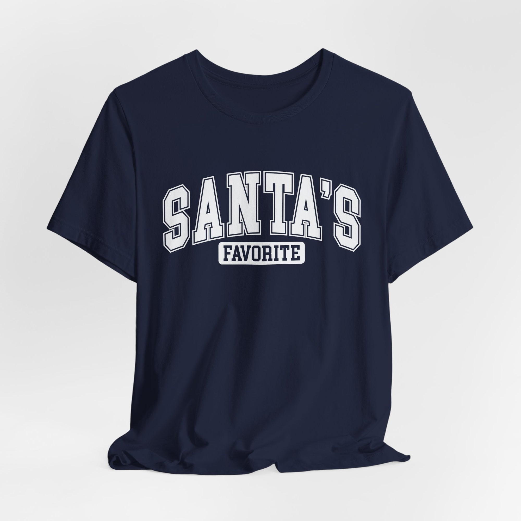 Santa's Favorite Unisex Tee, Christmas Gift, Holiday Apparel, Family Gathering Outfit, Festive T-Shirt, Casual Wear