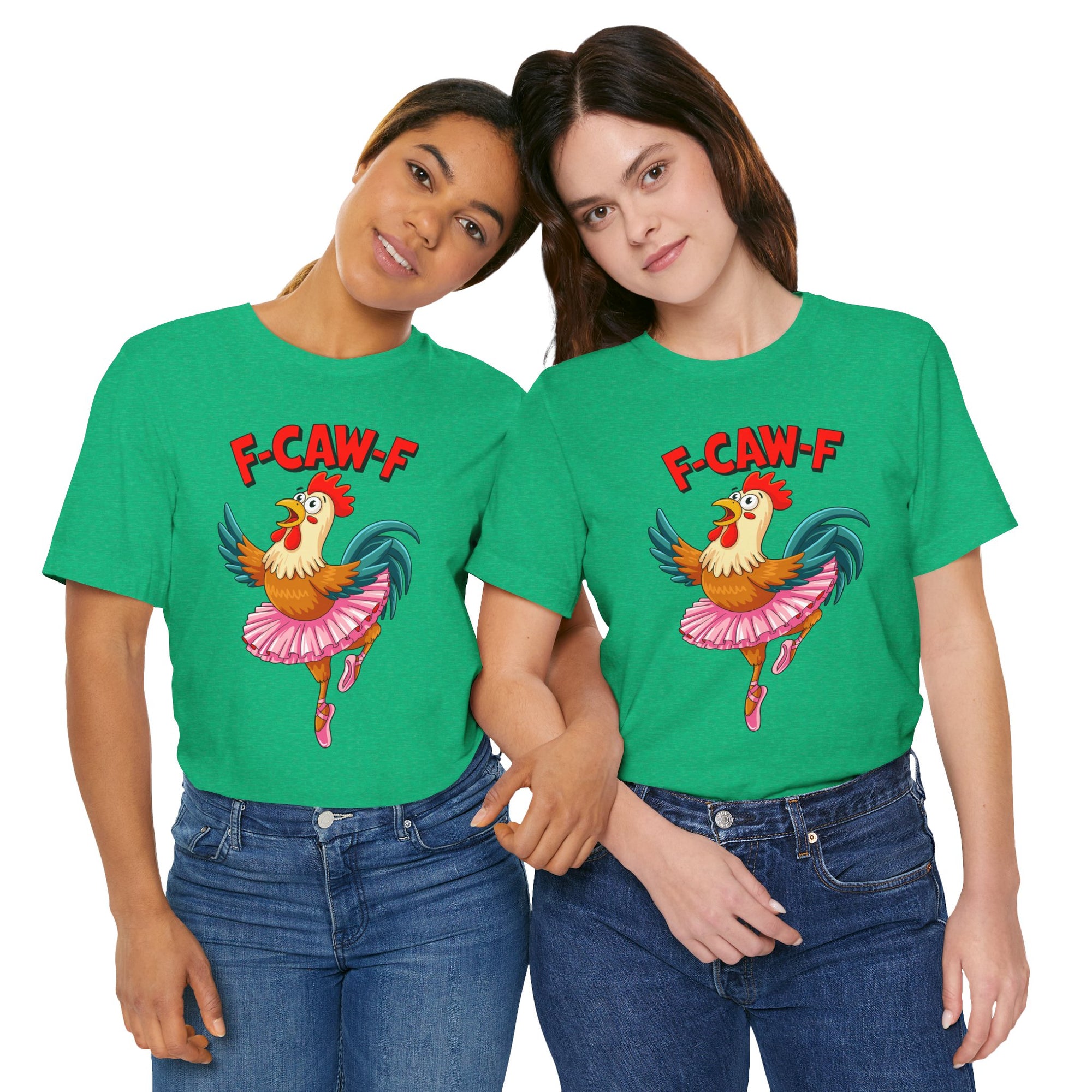 F-CAW-F Ballerina Rooster Tee