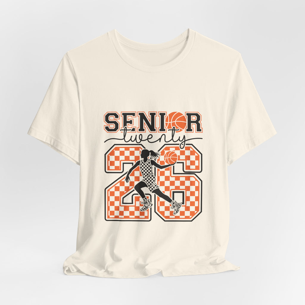 Senior Basketball Jersey Tee - Class of 2023 Unisex Graduation T-Shirt