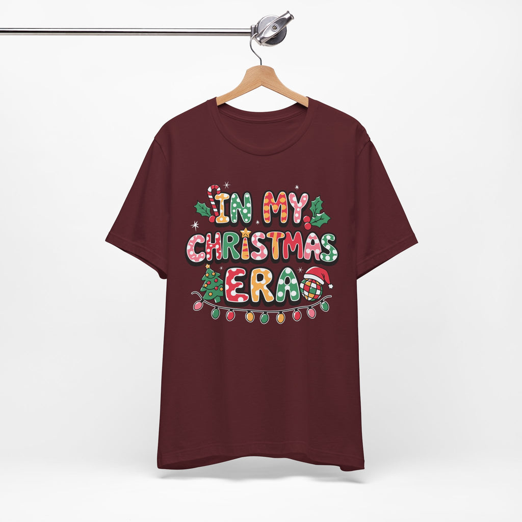 Festive Christmas Tee, Holiday Shirt, Unisex Christmas T-Shirt, Gift for Him/Her, Cozy Christmas Apparel, Merry and Bright Top