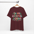 Festive Christmas Tee, Holiday Shirt, Unisex Christmas T-Shirt, Gift for Him/Her, Cozy Christmas Apparel, Merry and Bright Top