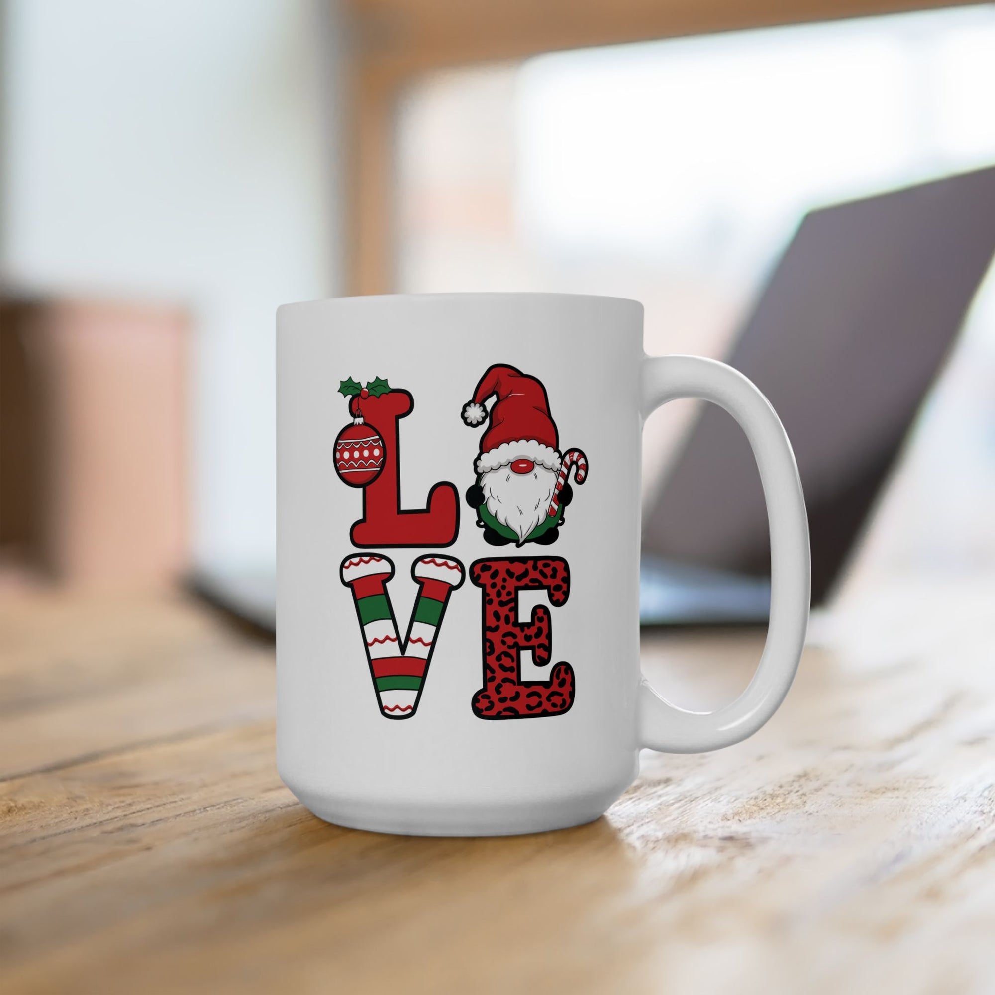 Festive Holiday Mug – Santa Christmas Coffee & Winter Cup