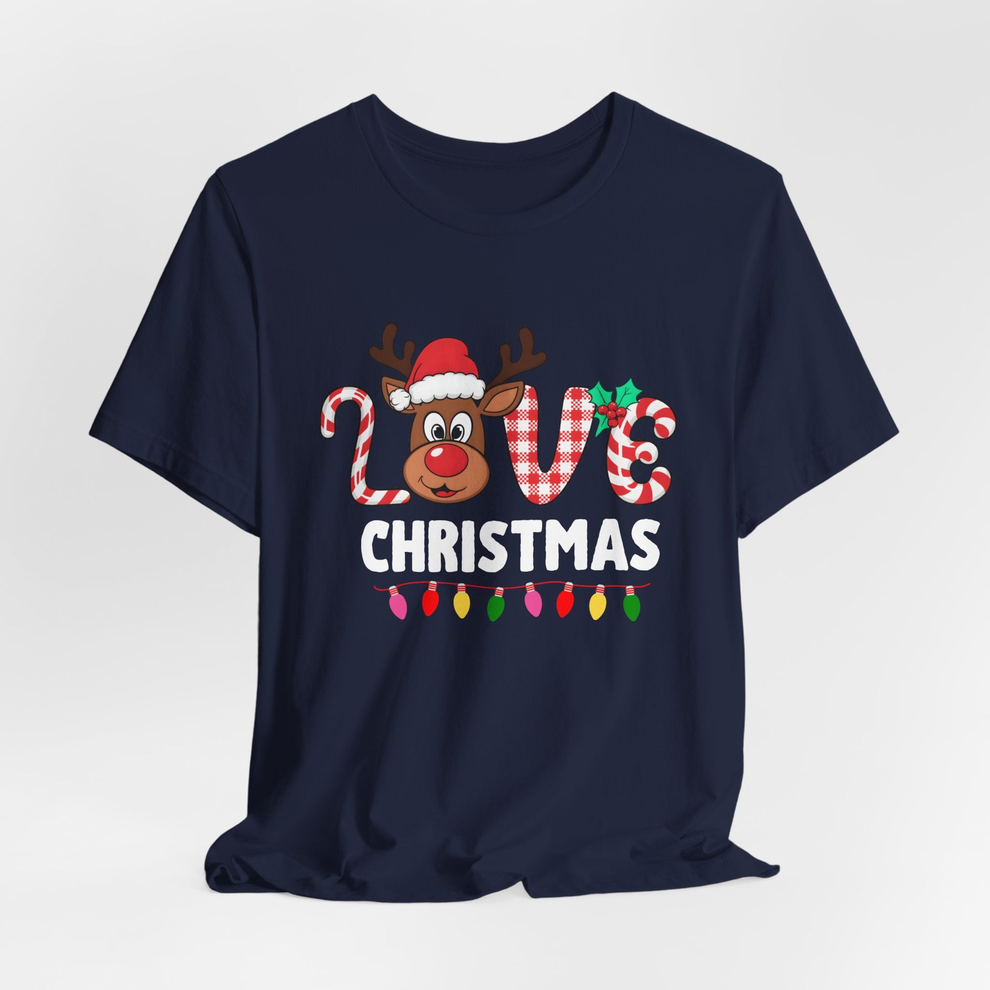 Cute Holiday Love Reindeer Tee