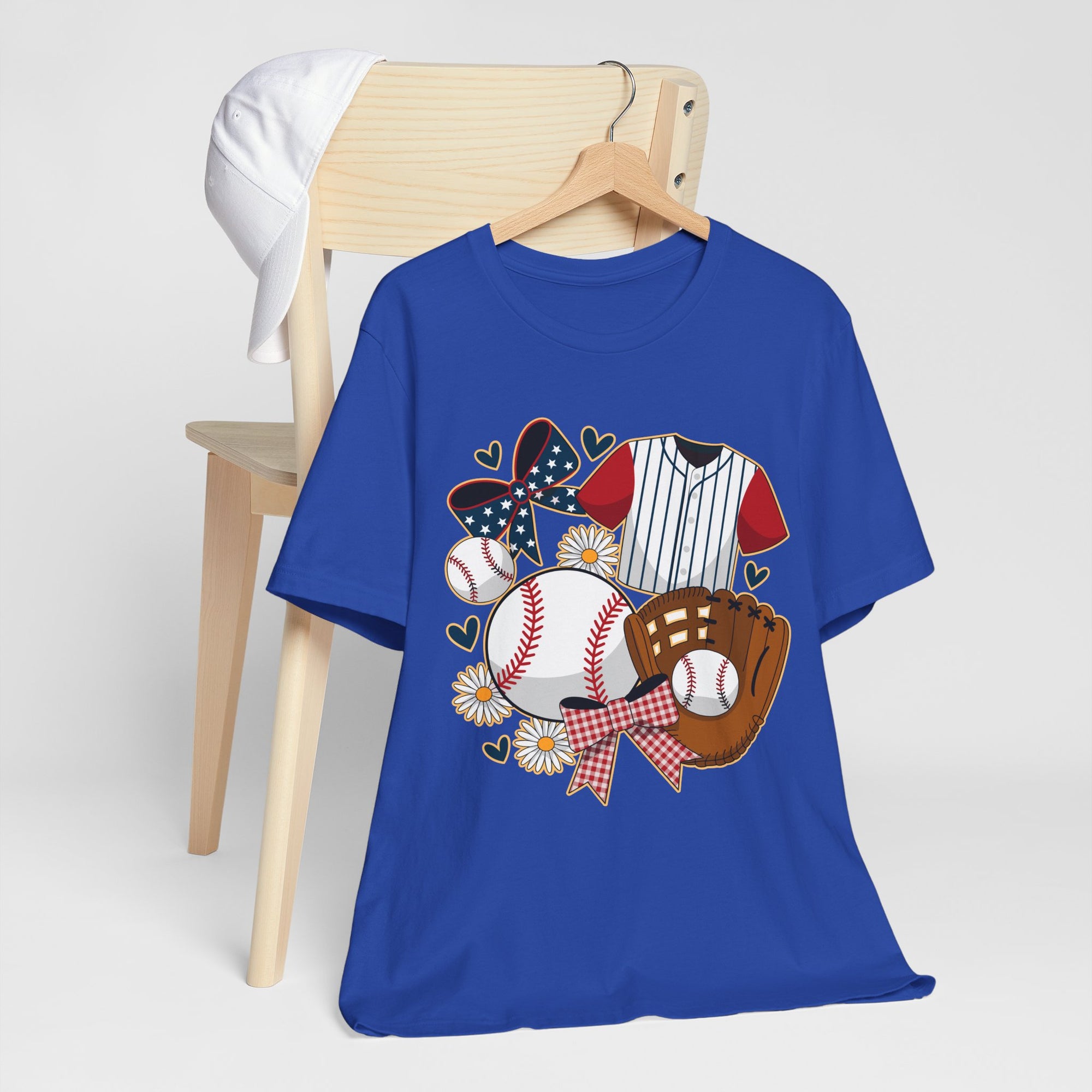 Baseball-Themed Unisex Jersey Tee, Perfect for Sports Fans, Great Gift for Game Days, Soft Cotton T-Shirt for Comfort.